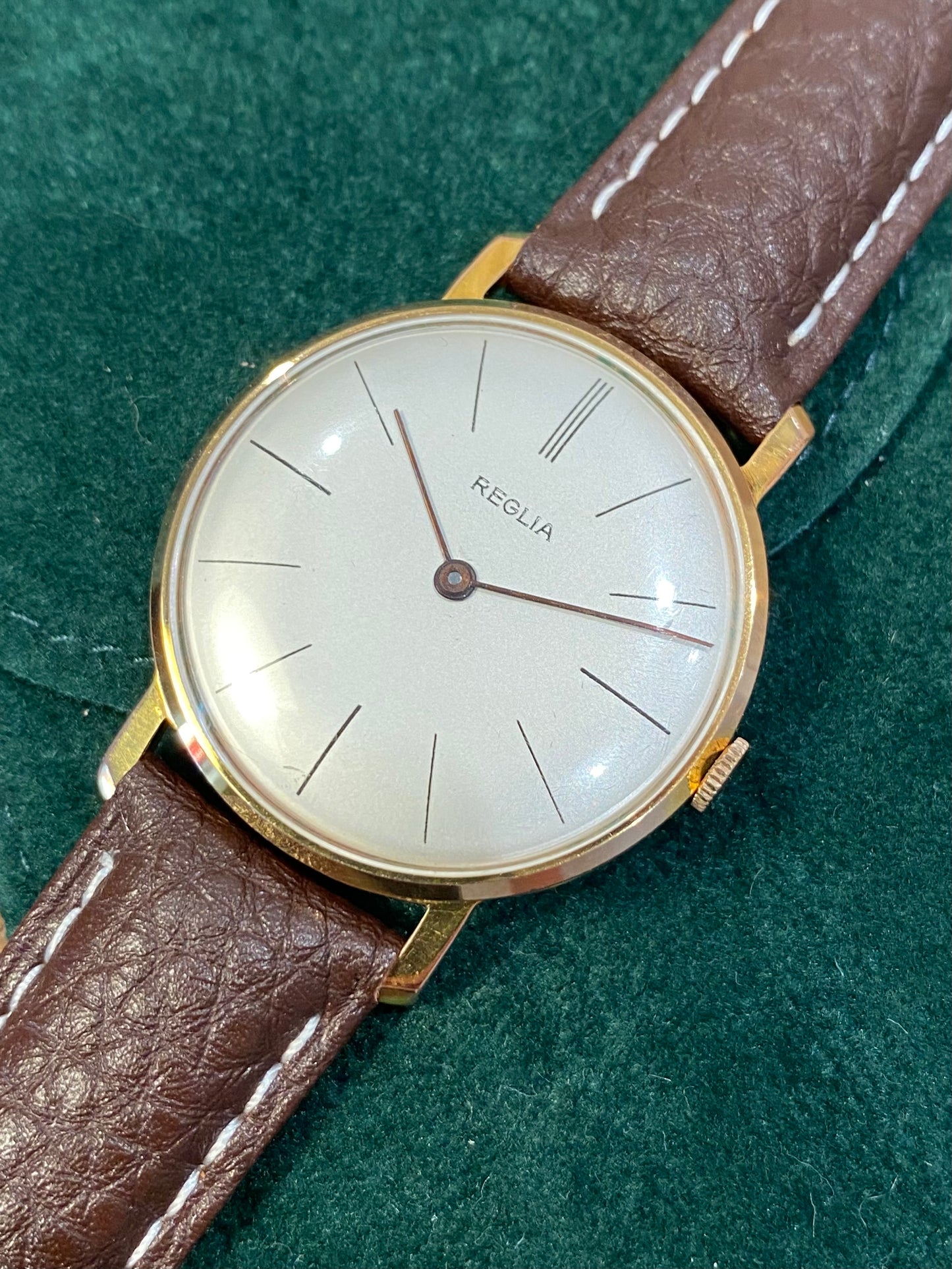 Reglia Extra Slim Montre Vintage Mécanique 1960