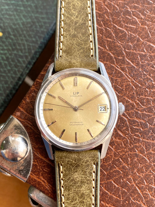 LIP Himalaya Automatic R153 - Montre Vintage France Mécanique Acier 1960