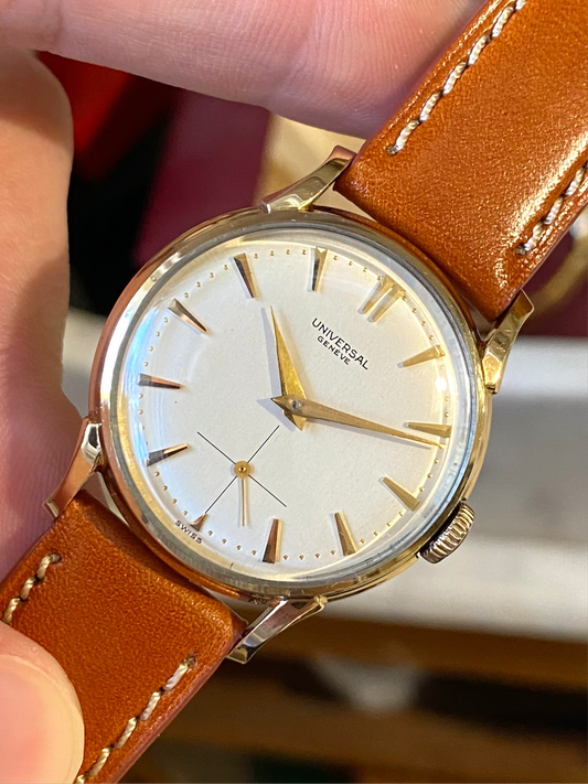 Universal Genève Cal.330 Montre Vintage Mécanique 10k GoldFilled StarCase - 1950
