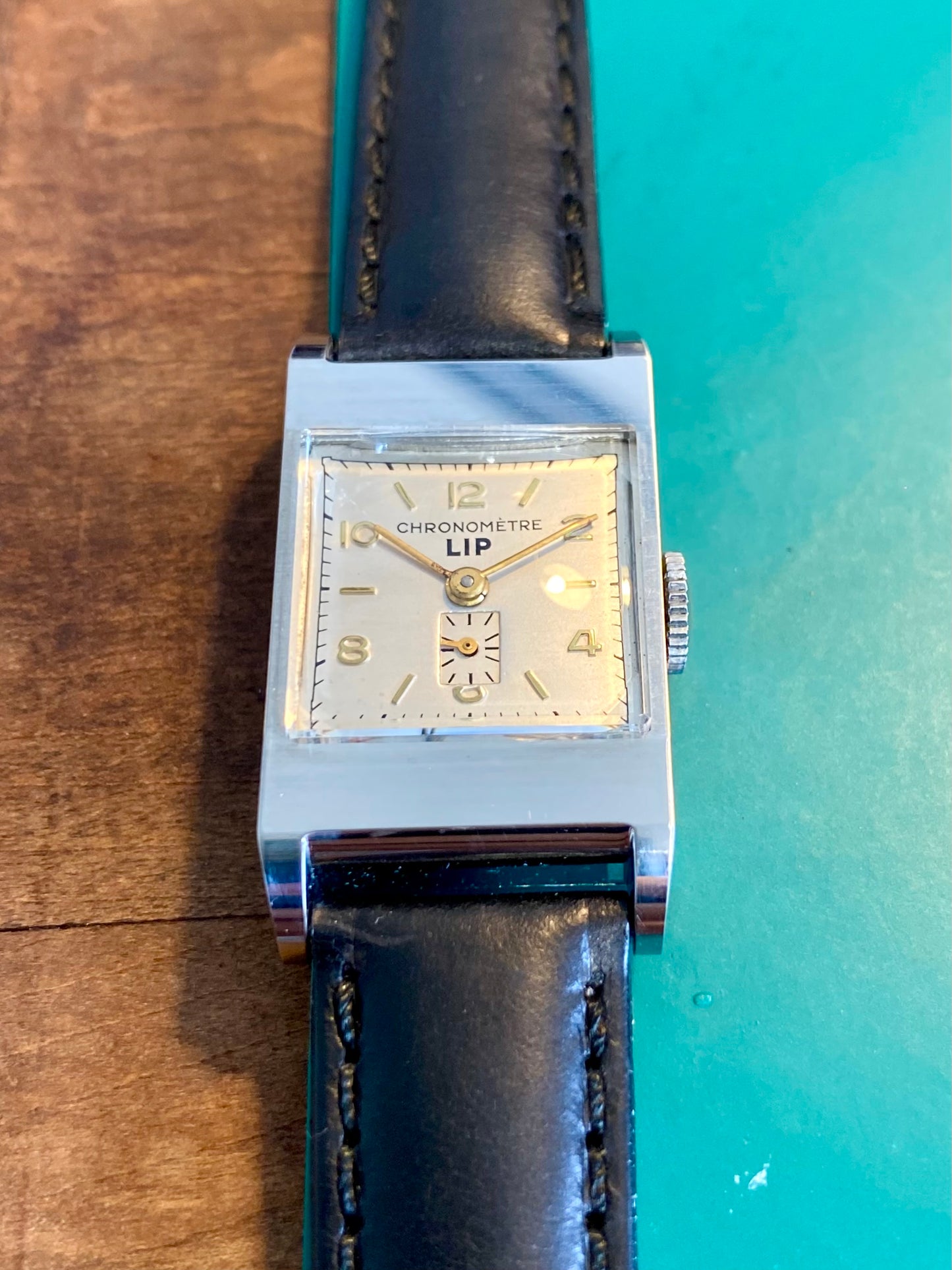 LIP T18 Chronomètre NOS Montre Vintage Mécanique France 1950