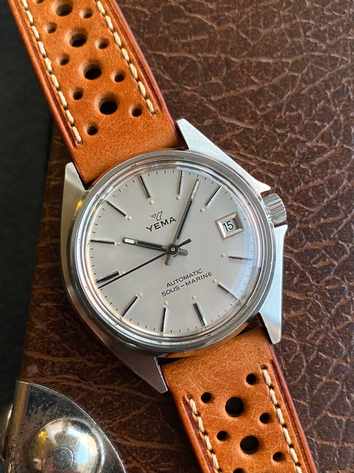 Yema France Sous-Marine Automatic - Montre Vintage Mécanique FE4611 1970