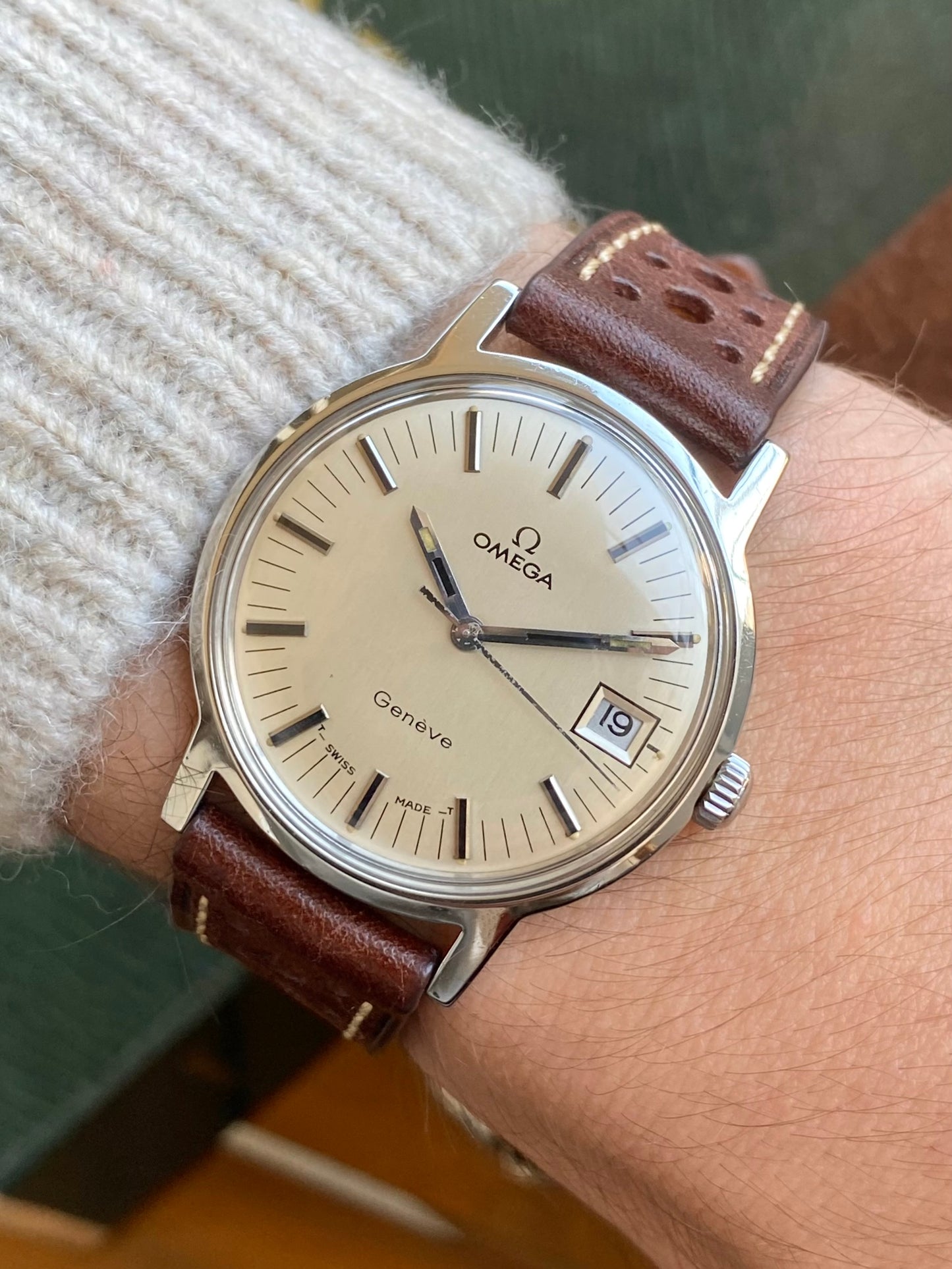 Omega Genève Ref. 136.070 Cal.613 Montre Vintage Mécanique 1969