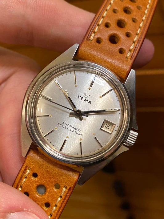 Yema France Sous-Marine Automatic - Montre Vintage Mécanique FE4611 1970