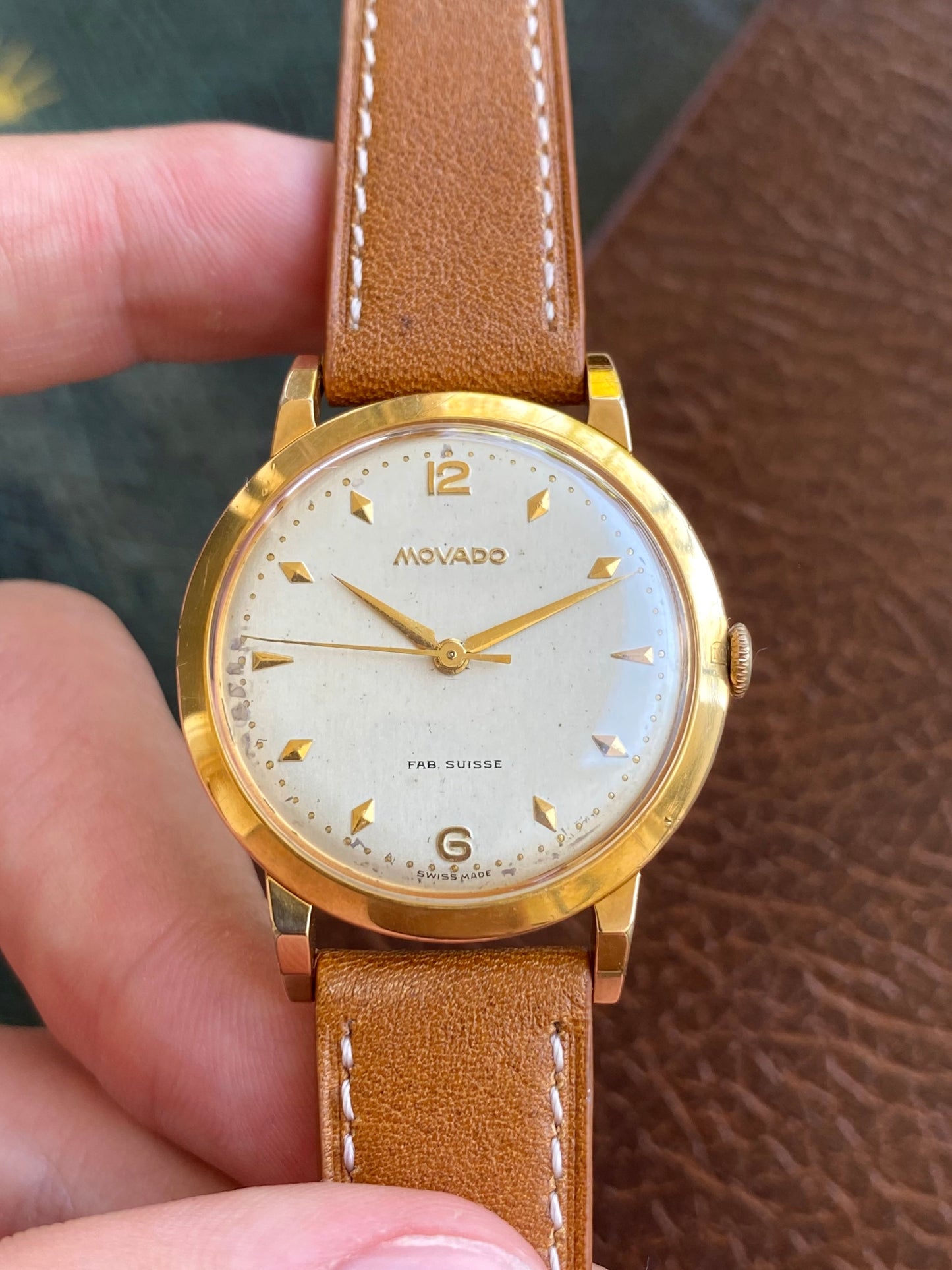 Movado Fab. Suisse Montre Vintage Mécanique Cal. 127 - 1950