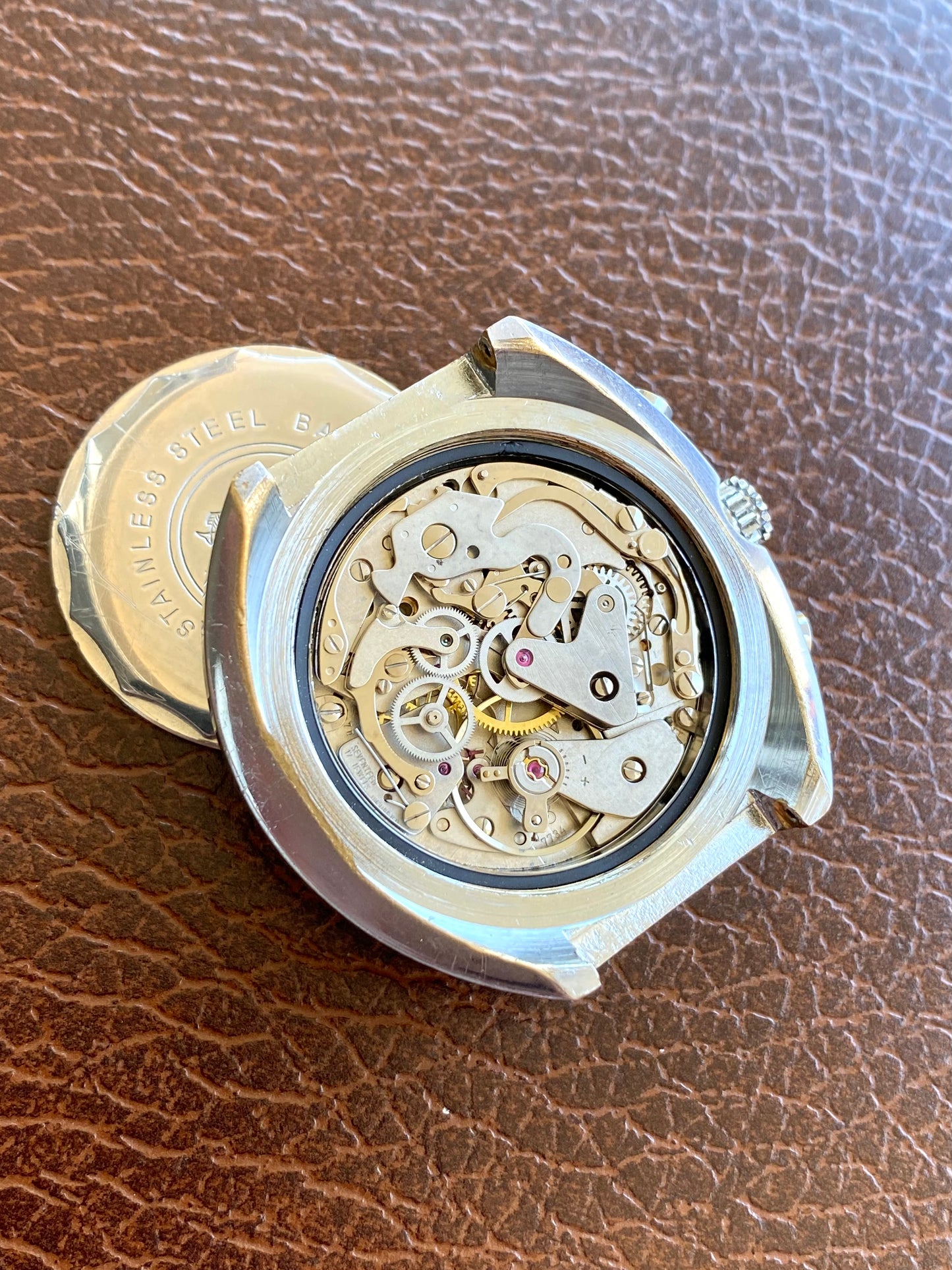 Difor France Montre Chronographe Mécanique Valjoux 7734 de Plongée 1970