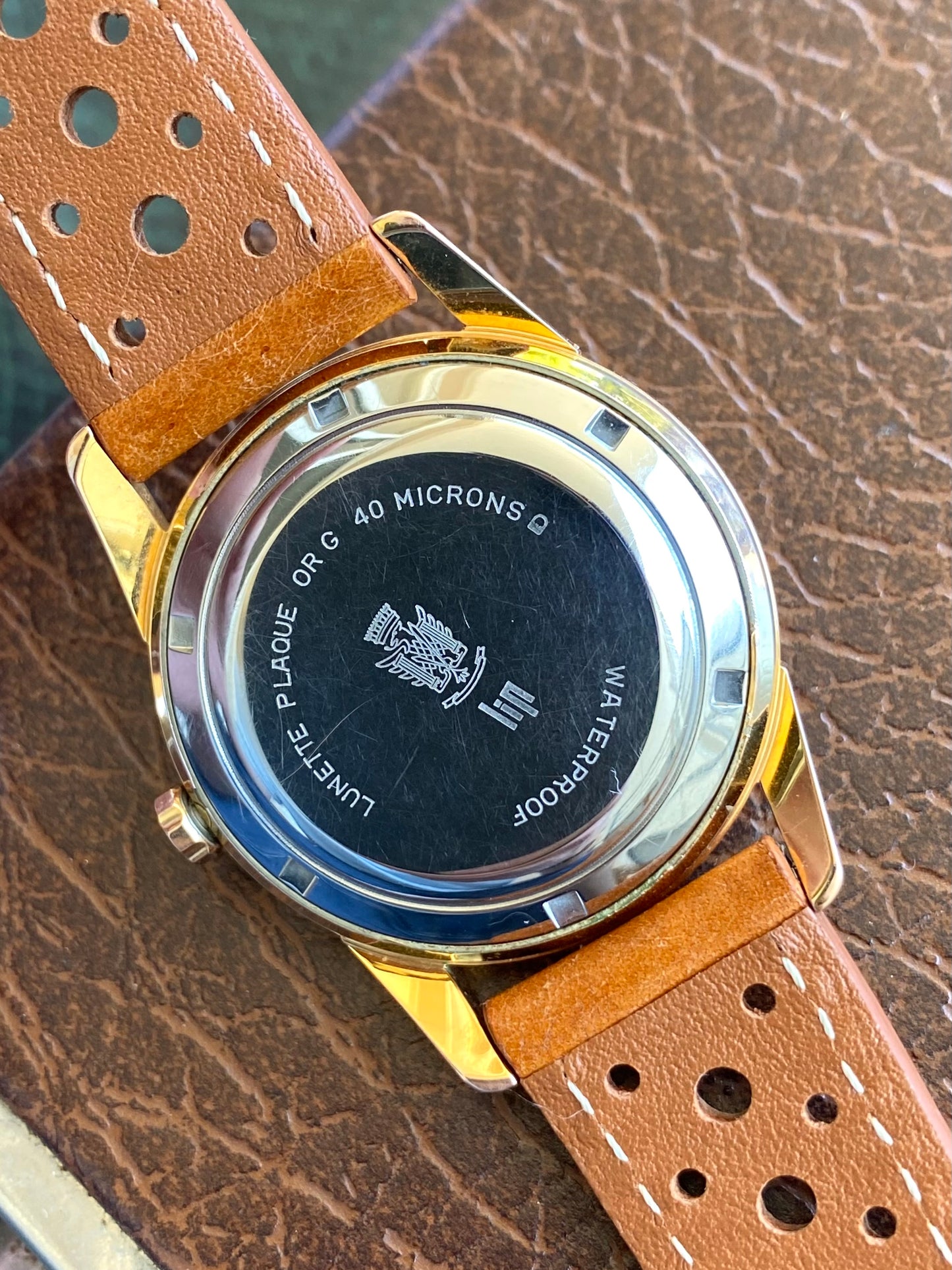 LIP Himalaya Automatic - France Montre Vintage Mécanique R153a Plaqué Or 1960