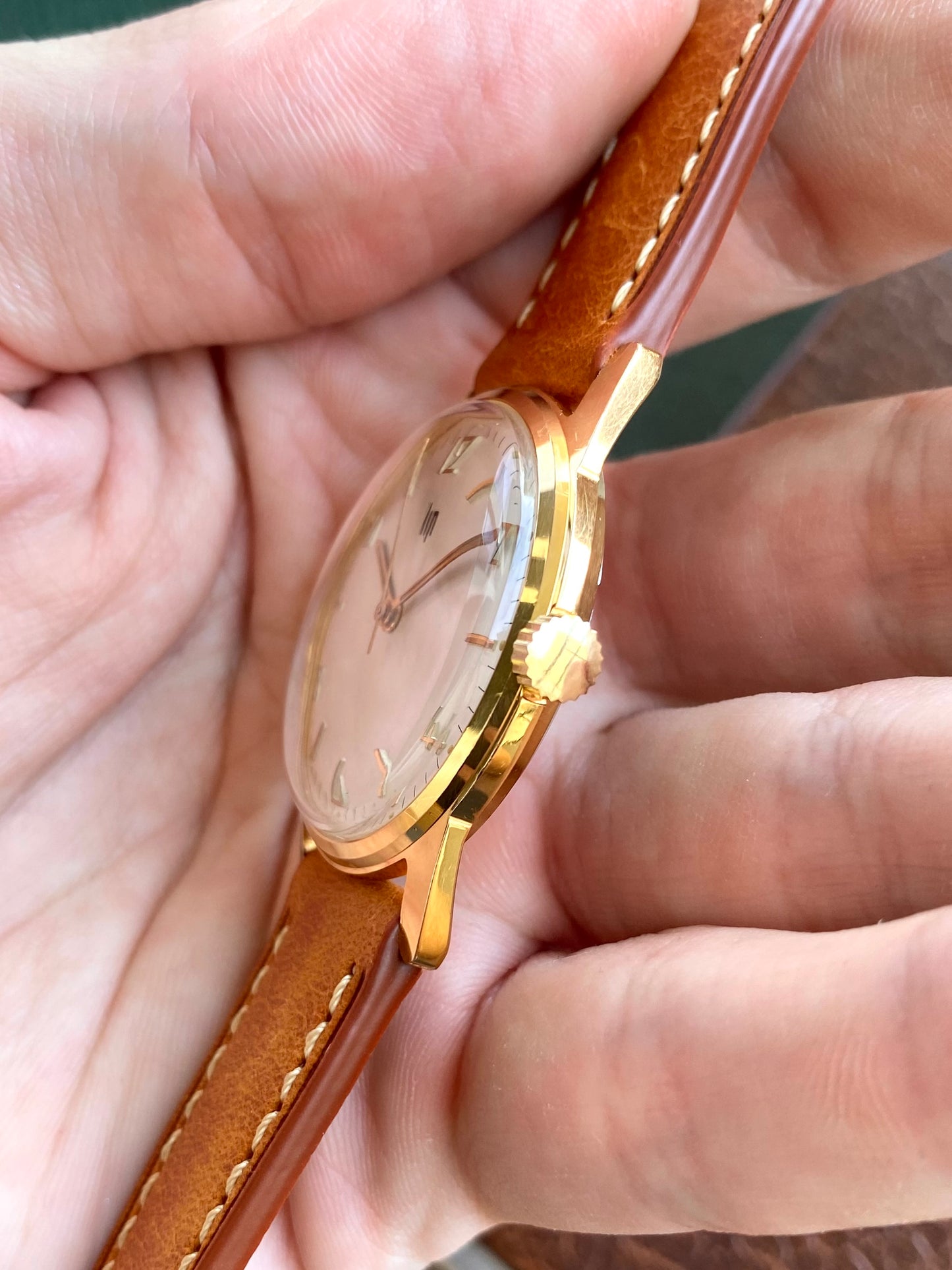 LIP France Montre Vintage Mécanique Plaqué Or RSC553 - 1960