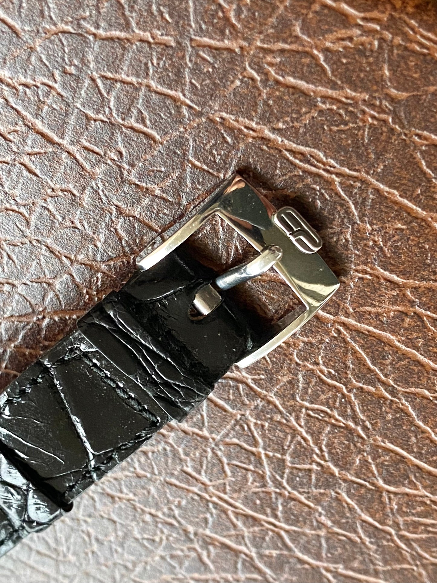 Emile Pequignet NOS Neuve de Stock - Montre Vintage Automatic Carré Chiffres Romains ETA 2670 - 1970