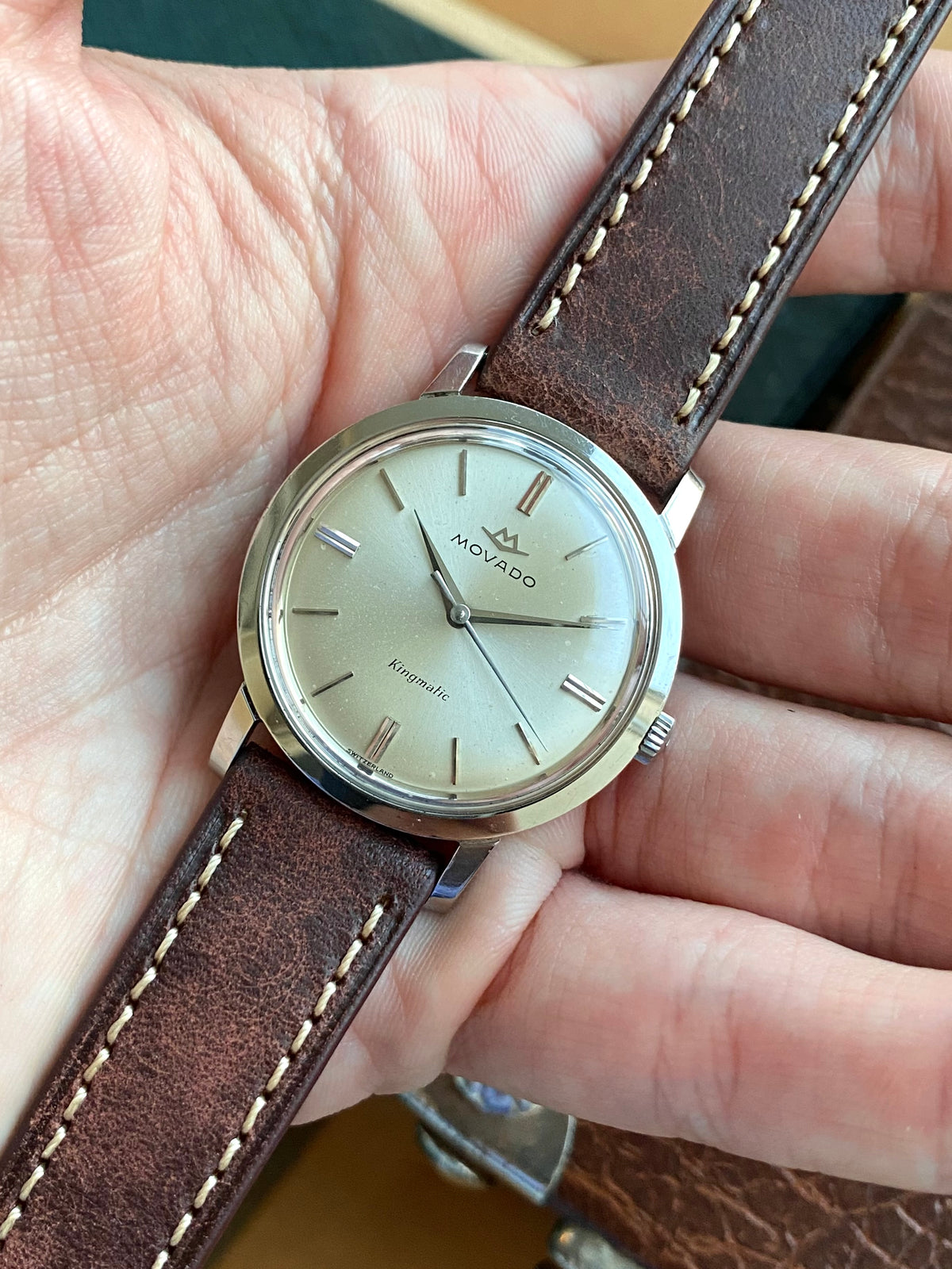 Movado Kingmatic Sub-Sea Suisse - Montre Vintage Automatic Cal.531 - 1960