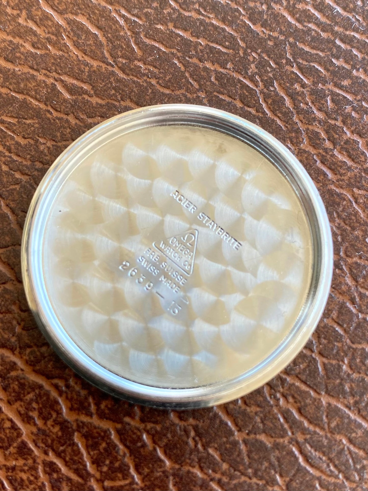 Omega Ref. 2639-13 Cal.266 Montre Vintage Mécanique Cadran HoneyComb - 1953