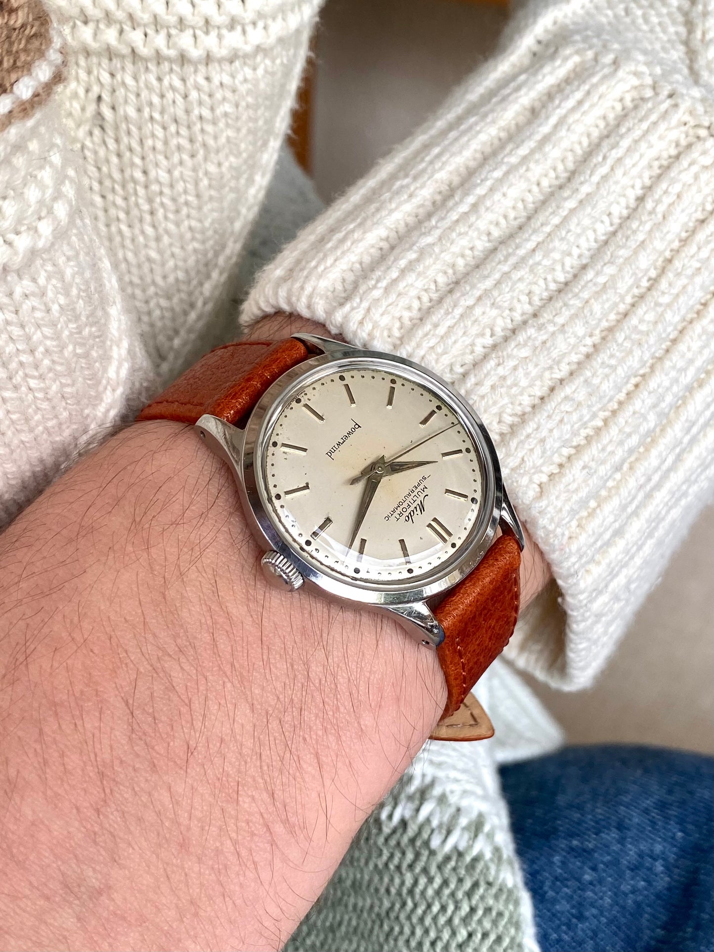 Mido Multifort Powerwind Cal. 917P Montre Vintage Mécanique Automatique 1950