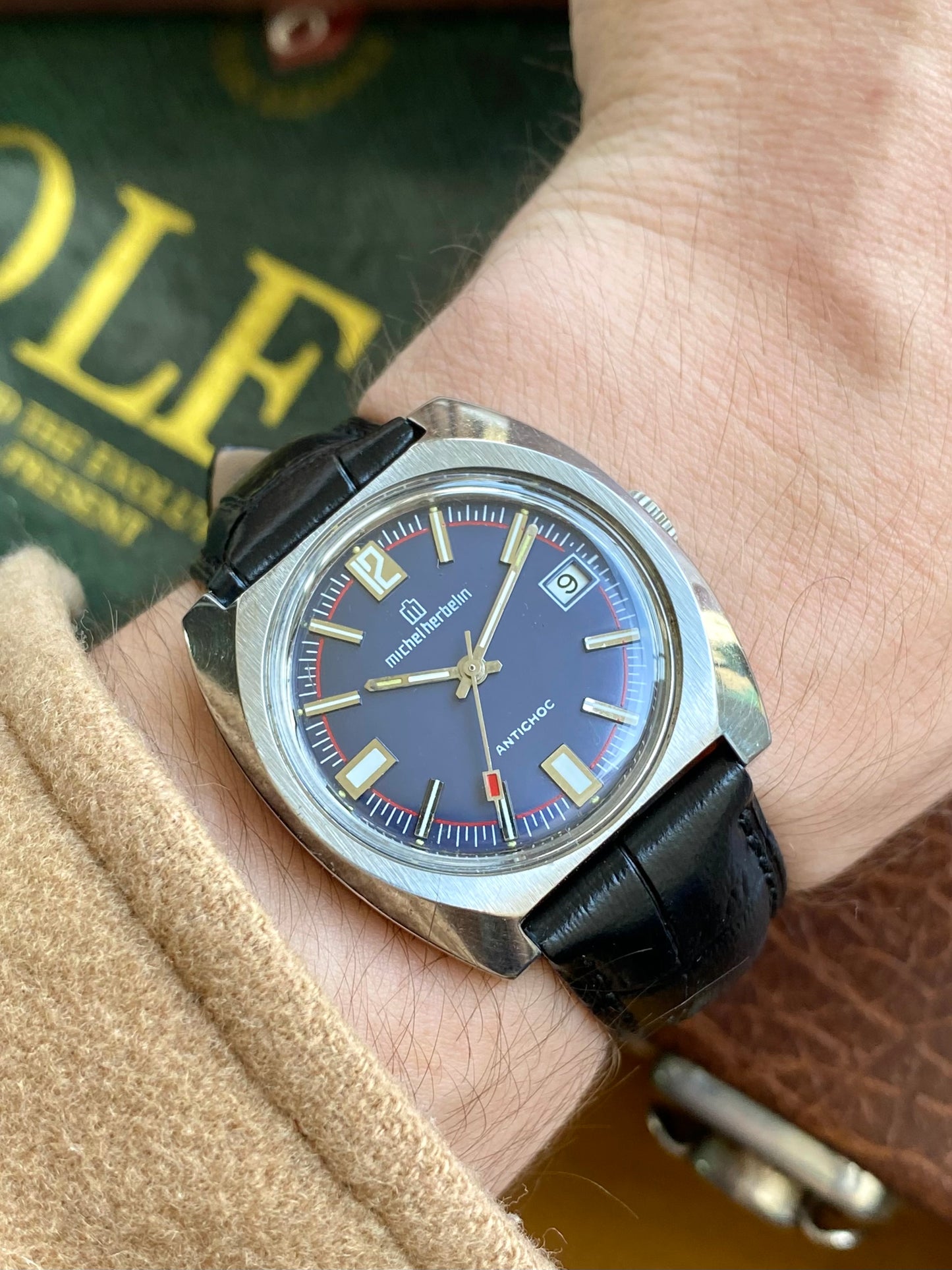 Michel Herbelin France Montre Vintage Mécanique FE141 - 1960