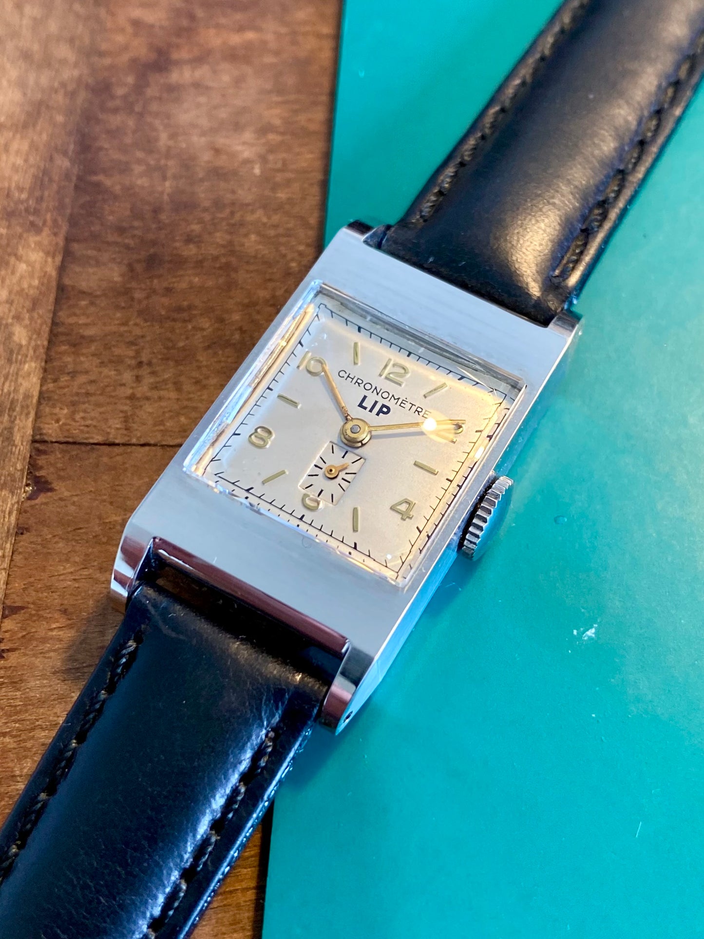 LIP T18 Chronomètre NOS Montre Vintage Mécanique France 1950