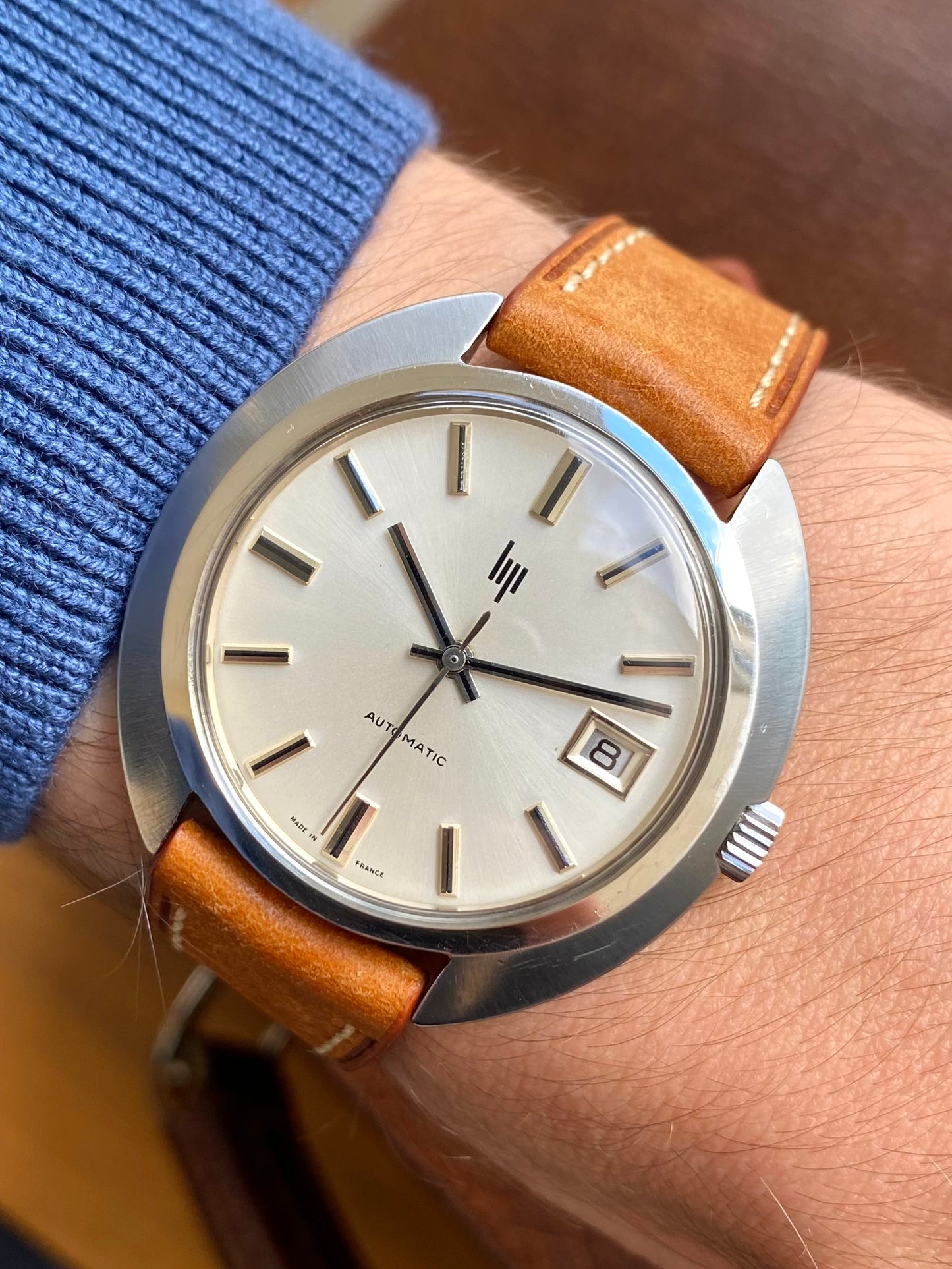 LIP Automatic Made In France - Montre Vintage Mécanique Duromat 7525 - 1970