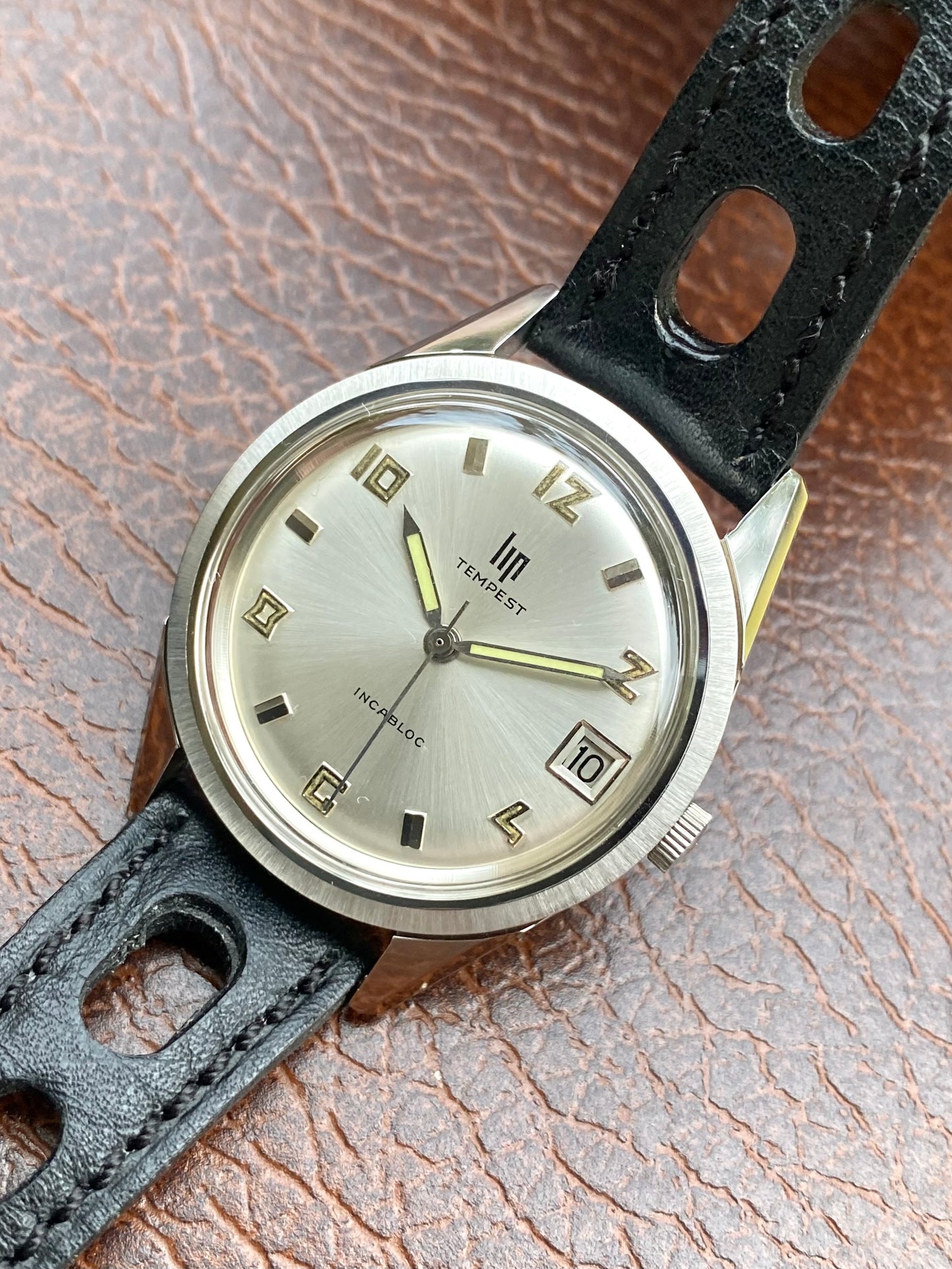 LIP Tempest Neuve NOS Montre Vintage Française R017A Mécanique 1960