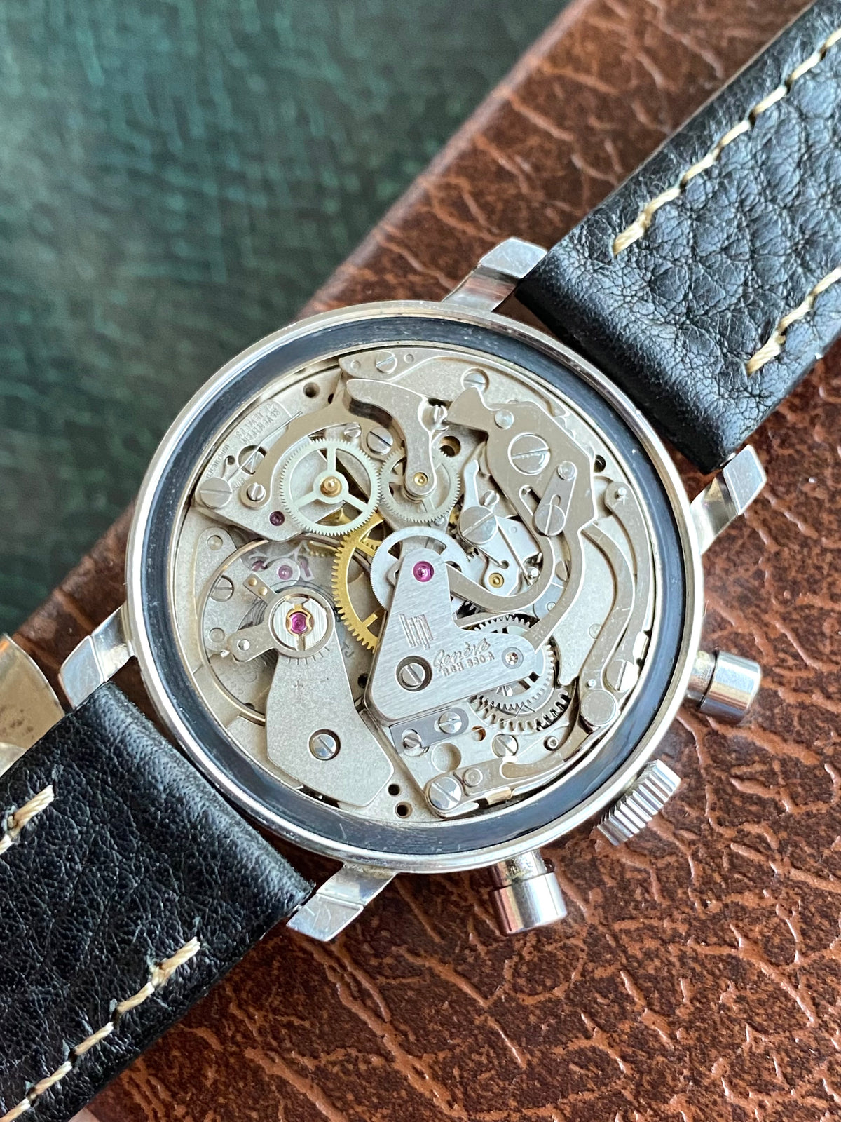 LIP Genève Tachymeter Rallye Chronographe Sport - Montre Vintage Mécanique Automobile 1960