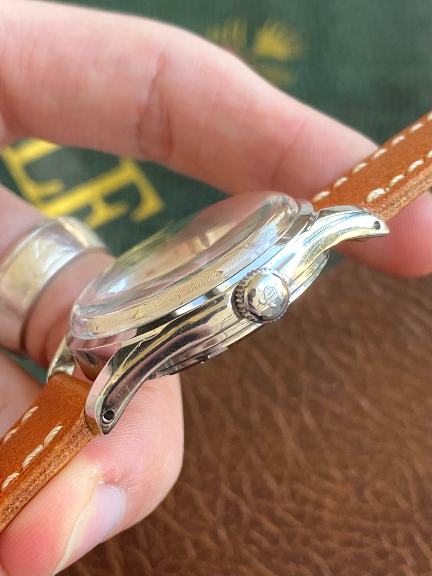 Omega Ref. 2639-13 Cal.266 Montre Vintage Mécanique Cadran HoneyComb - 1953