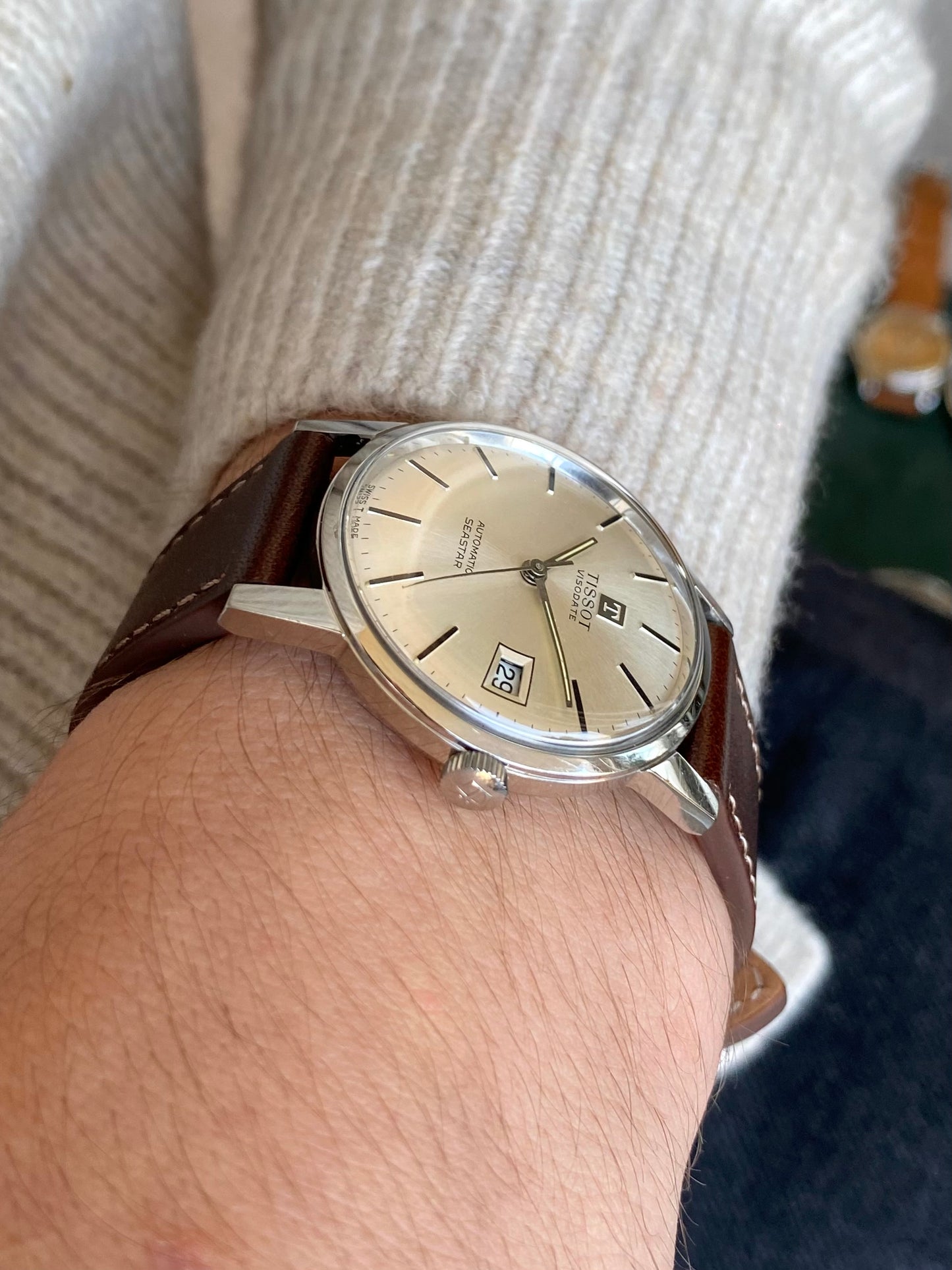 Tissot Visodate Seastar Automatic - Montre Vintage Mecanique Cal.784-2 1960