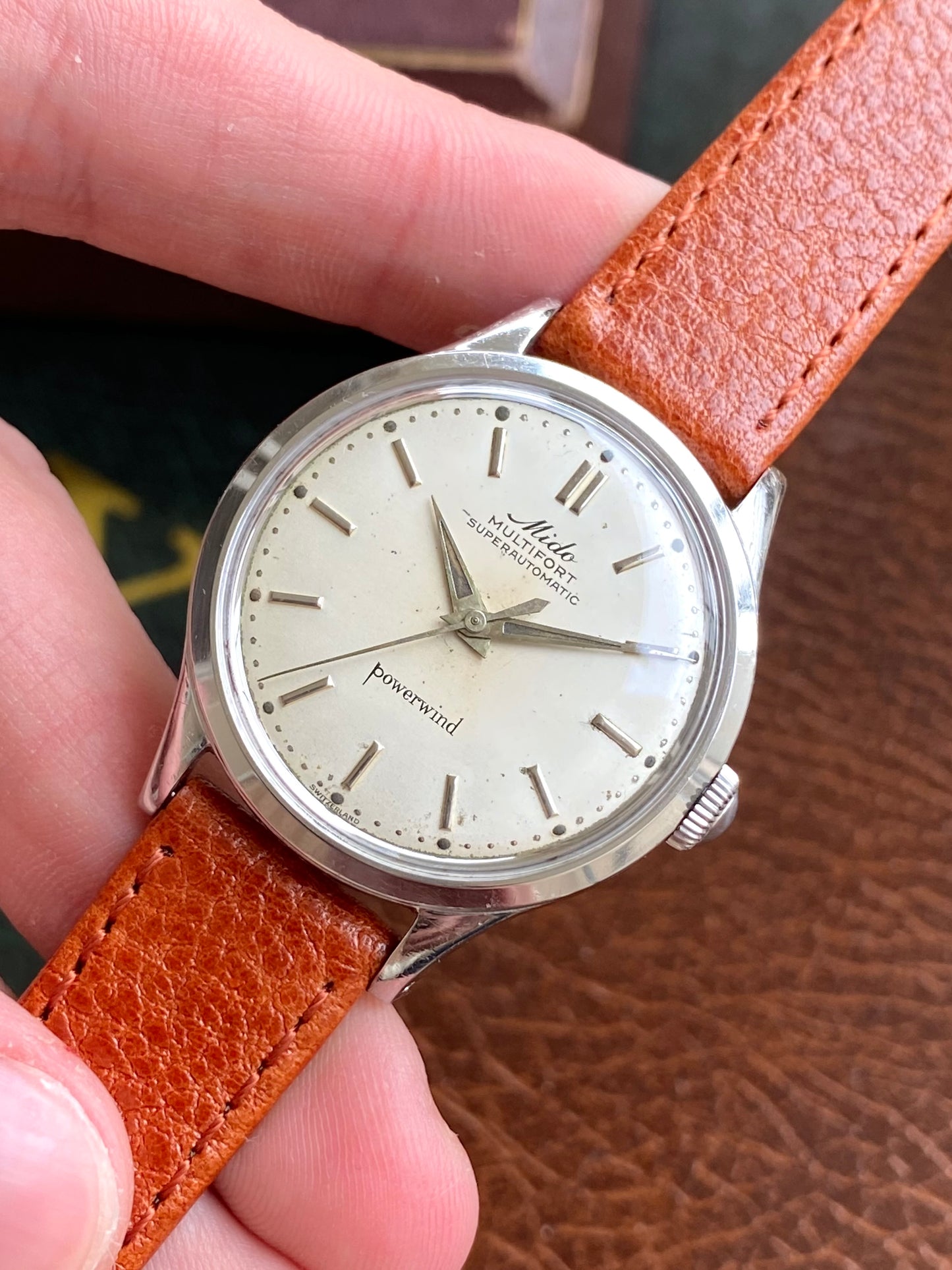 Mido Multifort Powerwind Cal. 917P Montre Vintage Mécanique Automatique 1950