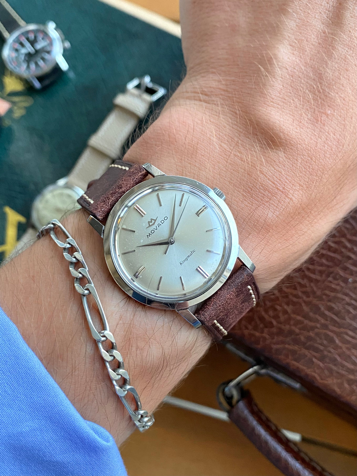 Movado Kingmatic Sub-Sea Suisse - Montre Vintage Automatic Cal.531 - 1960