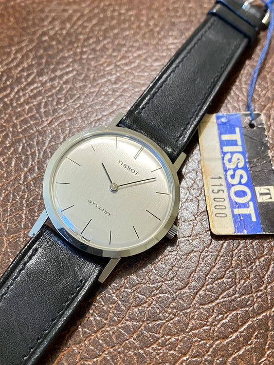 RÉSERVÉE : Tissot Stylist ExtraPlat NOS New Old Stock Neuve Montre Vintage Mécanique Cal.791 - 1960