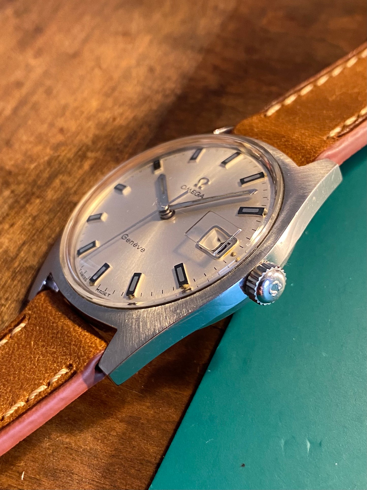 Omega Genève Cal.613 Montre Vintage Réf. 136.041 Mécanique 1968