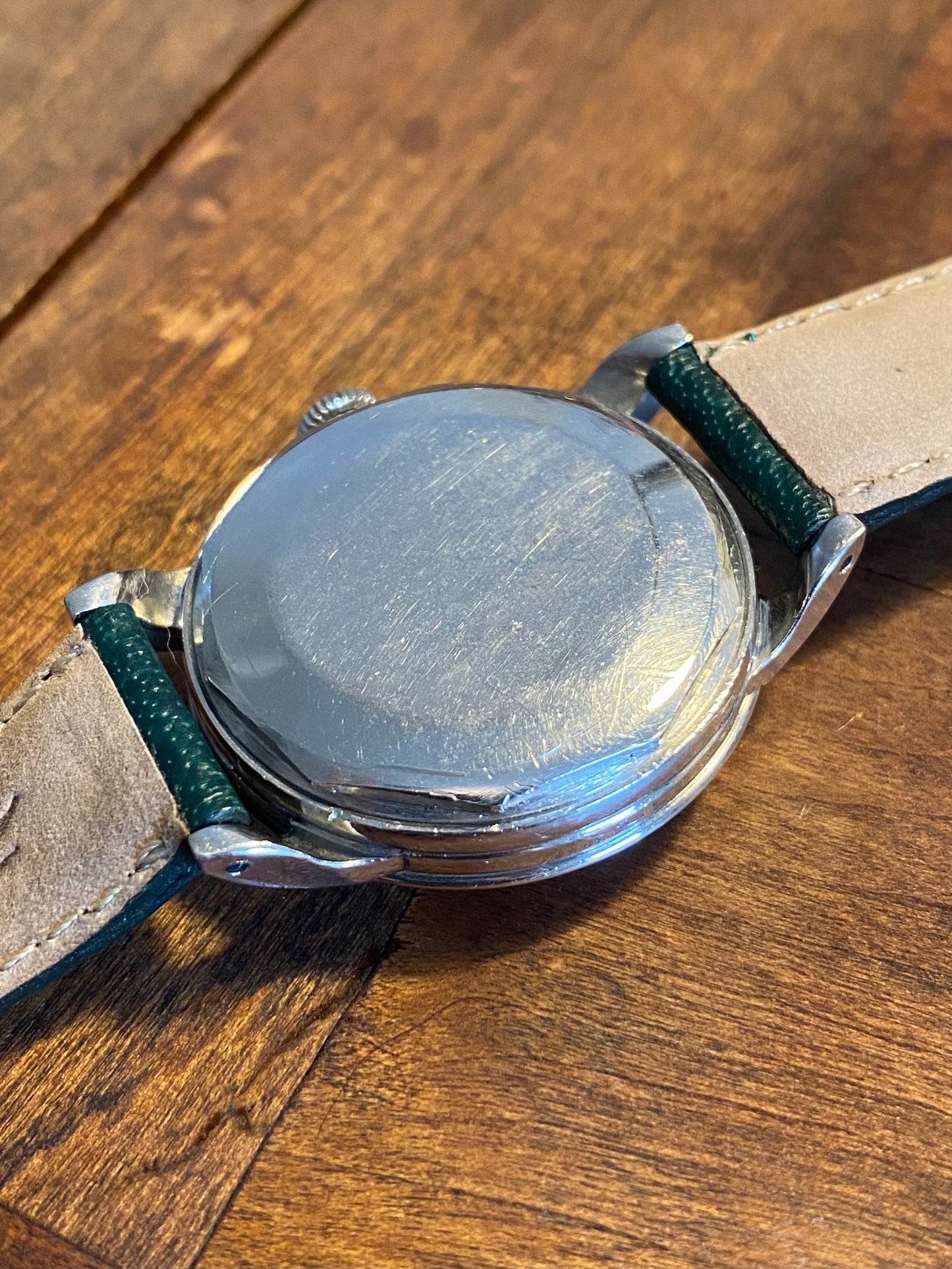 Movado Bumper Automatic C221a F.Borgel Case Montre Vintage 1940