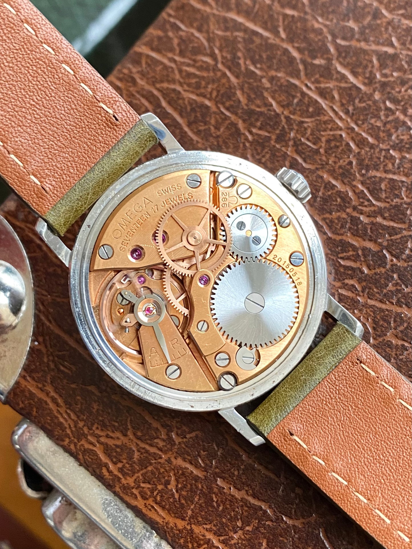 Omega Cal.286 - Ref. 131.002-62-SC - Montre Vintage Mécanique Acier 1963