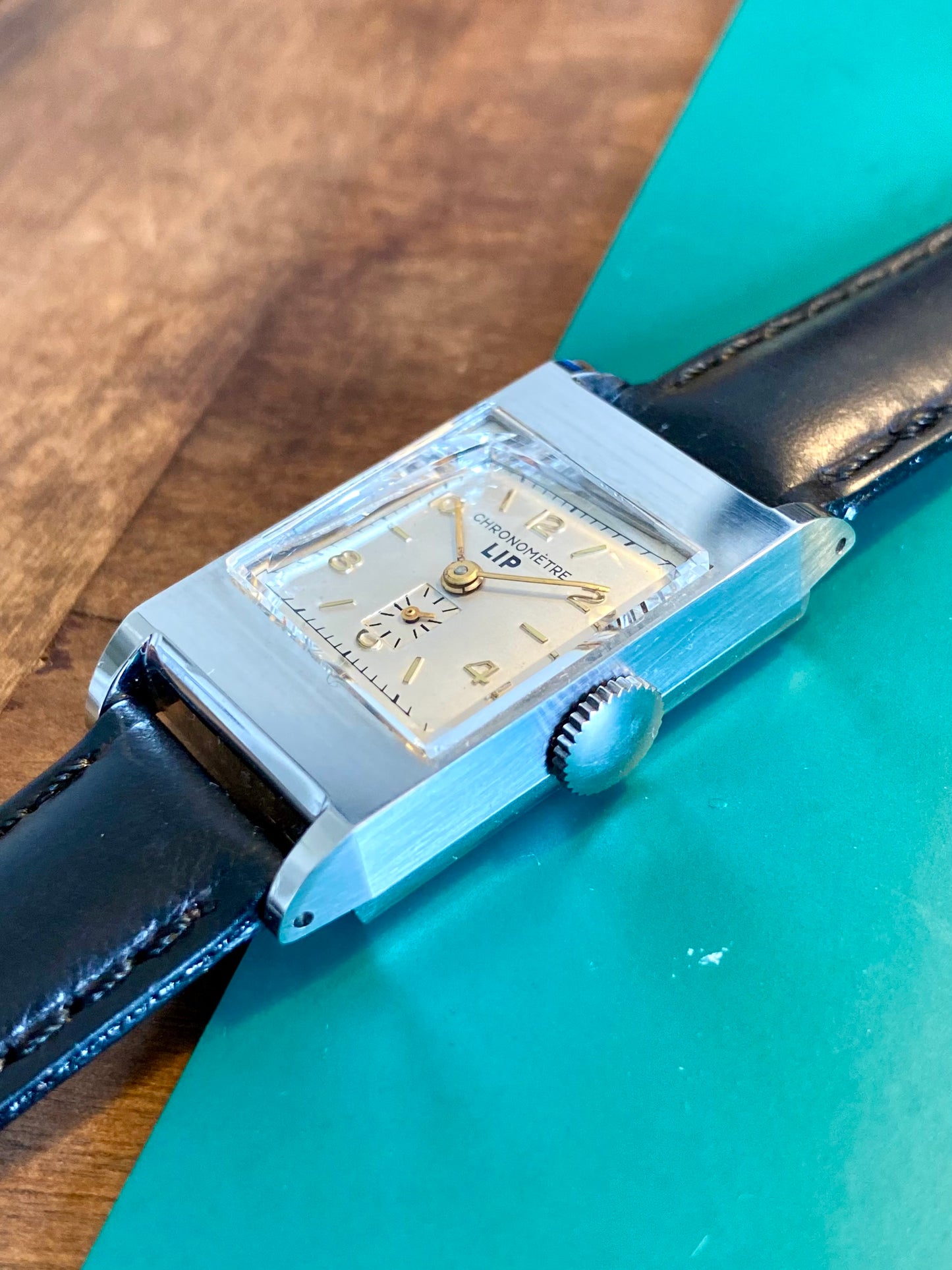 LIP T18 Chronomètre NOS Montre Vintage Mécanique France 1950