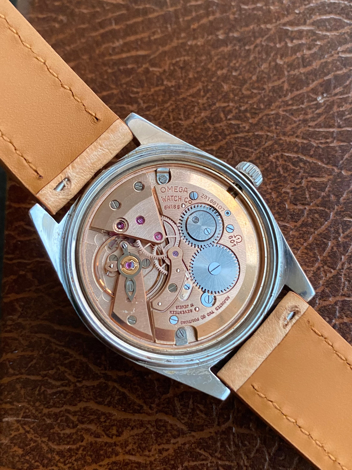 Omega Genève Racing Cal. 601 - Montre Vintage Mécanique Sport 135.041 - 1969