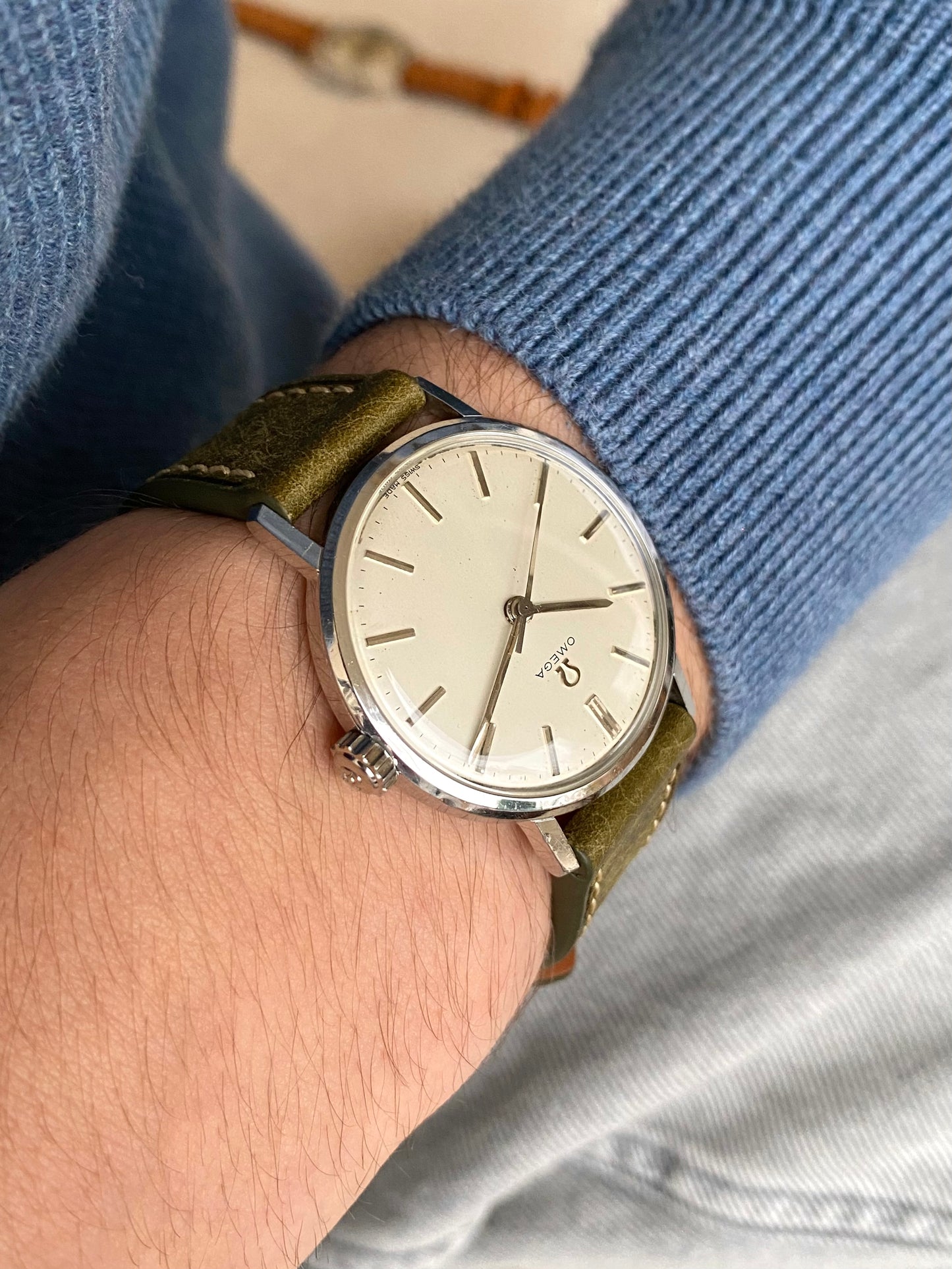 Omega Cal.286 - Ref. 131.002-62-SC - Montre Vintage Mécanique Acier 1963