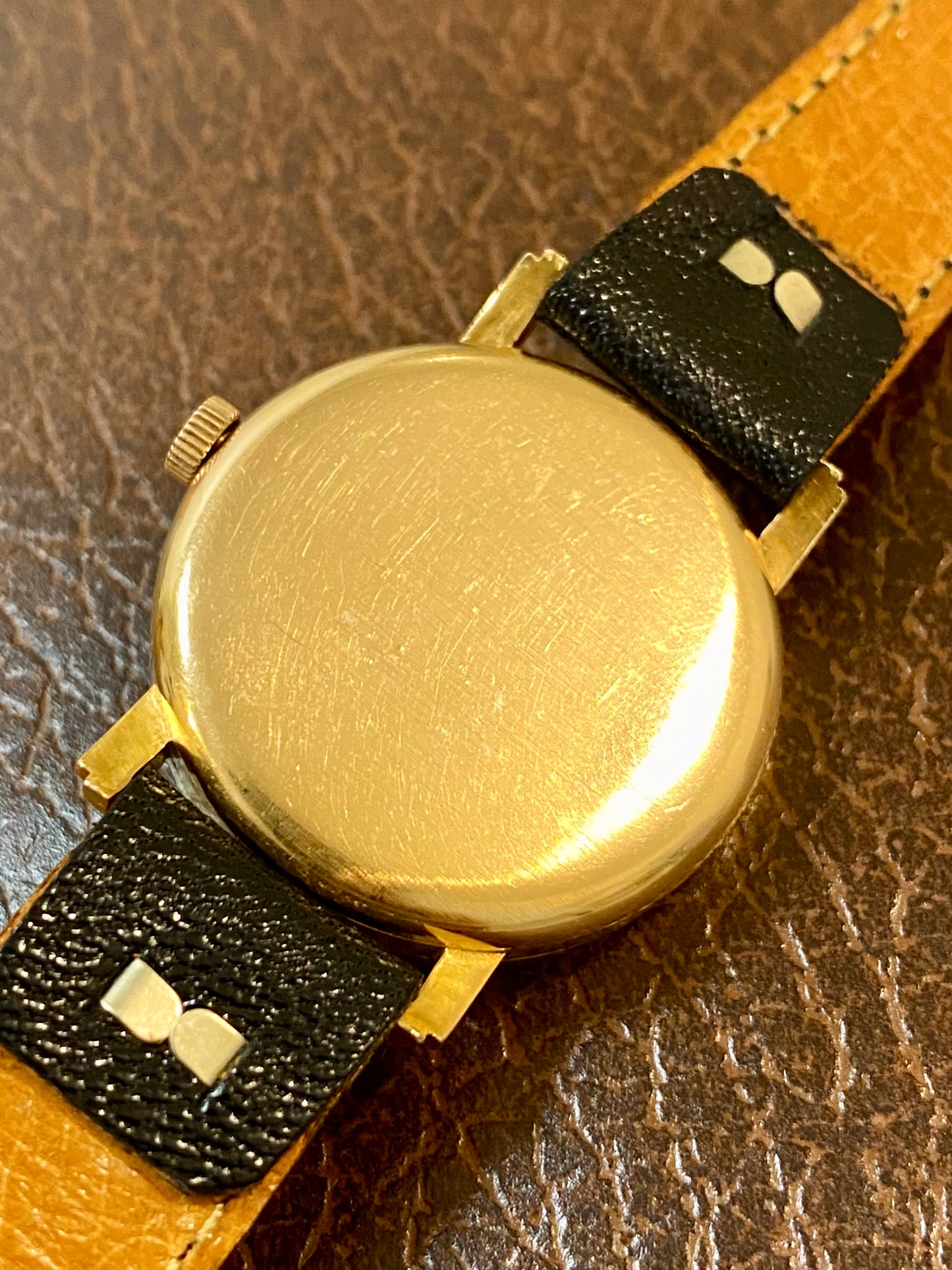 Zénith Or Rose 18k 750/1000 Art Déco Cal.106 Montre Vintage Mécanique 1940