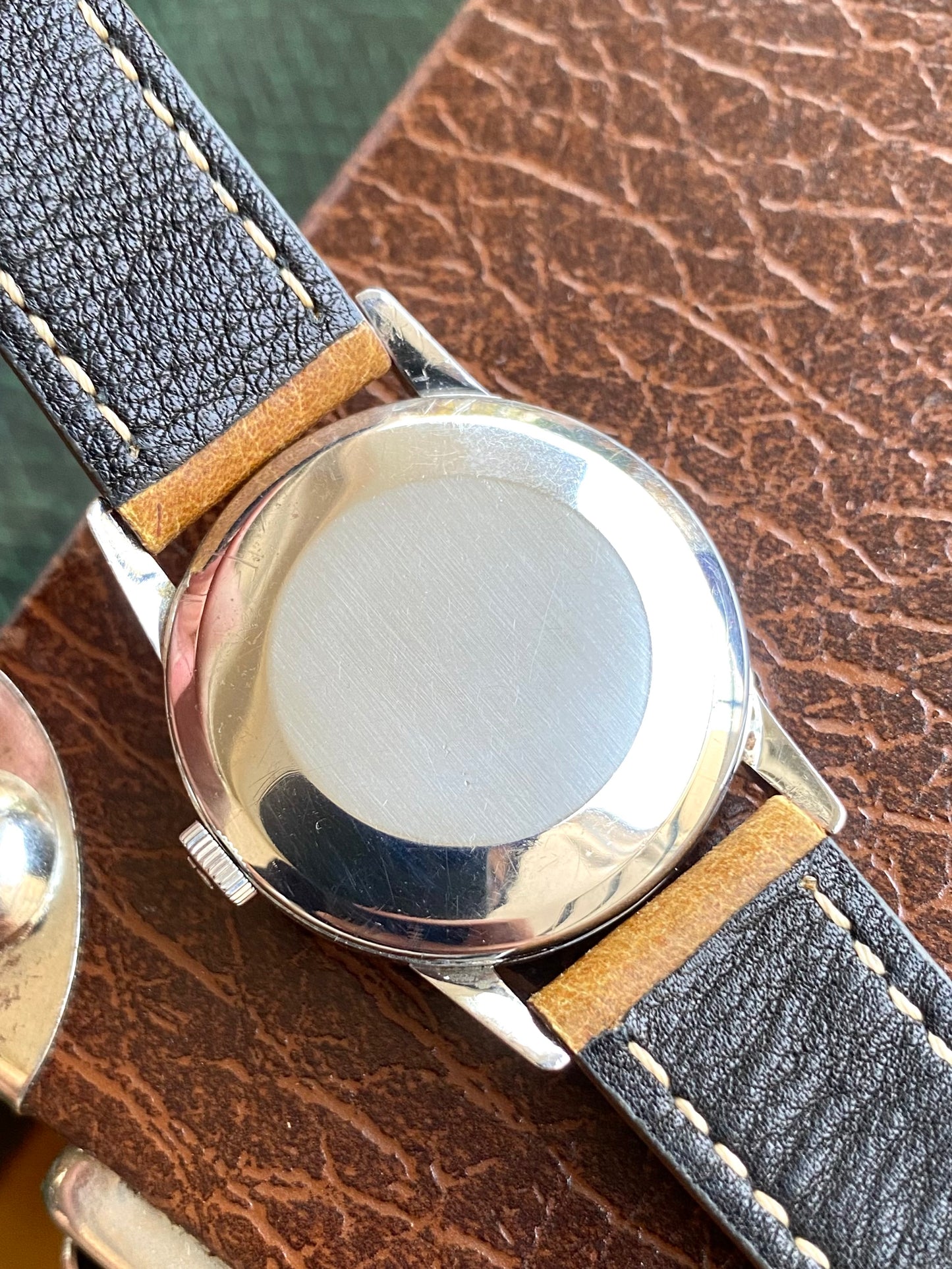 Omega Cal.285 - Montre Vintage Mécanique Ref.14714-1SC Acier - Cadran LIN 1960