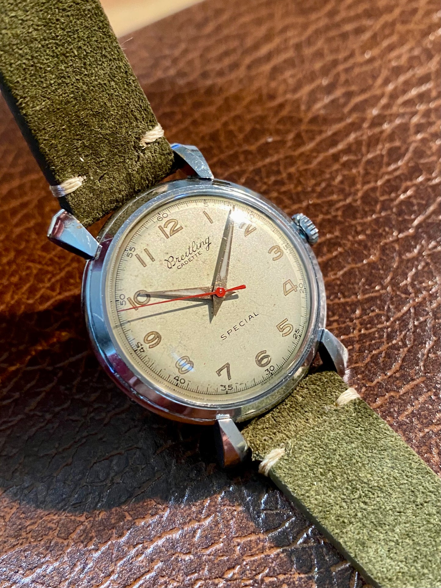 Breitling Cadette SPECIAL Montre Vintage Mécanique 1950