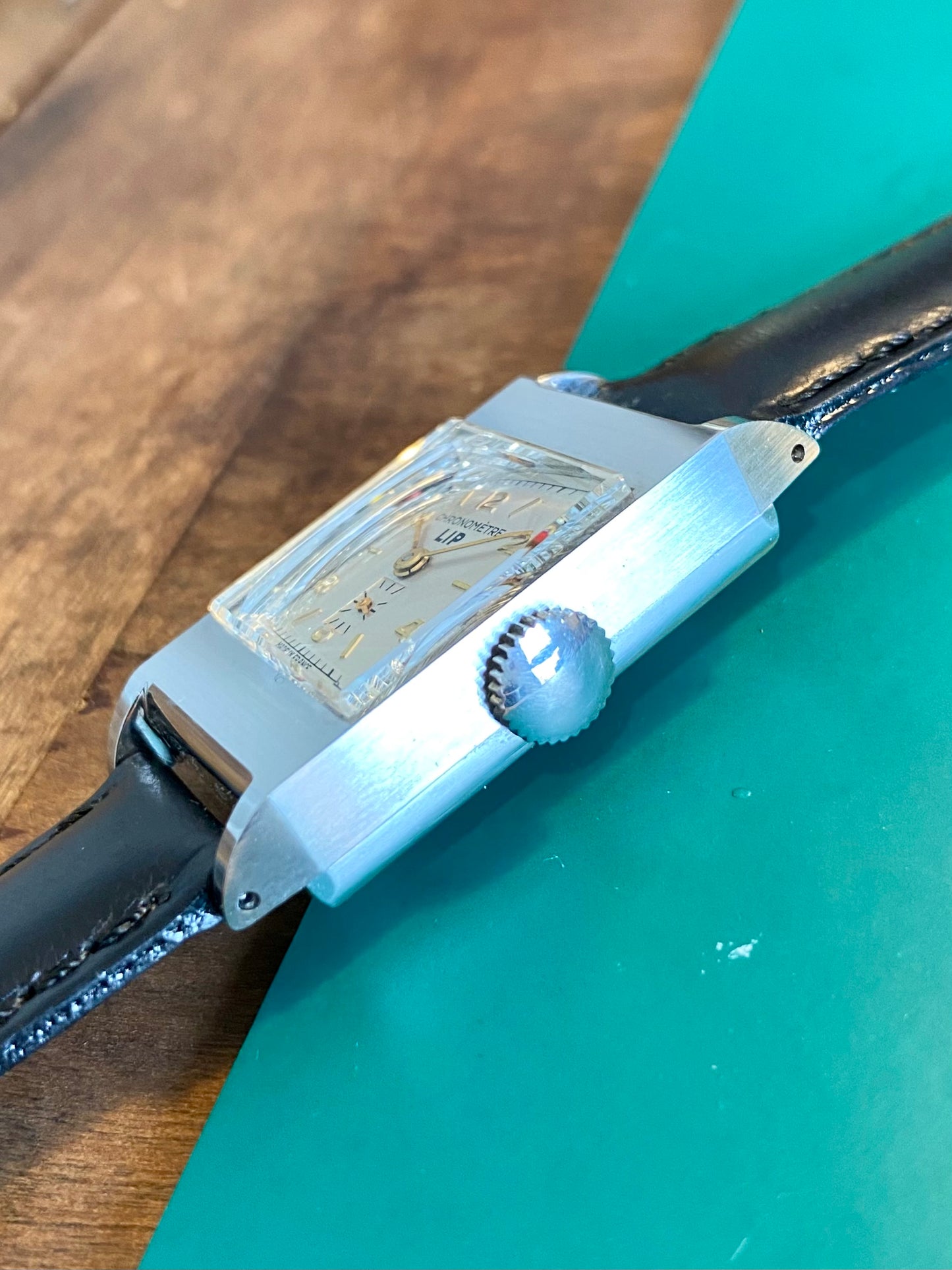 LIP T18 Chronomètre NOS Montre Vintage Mécanique France 1950