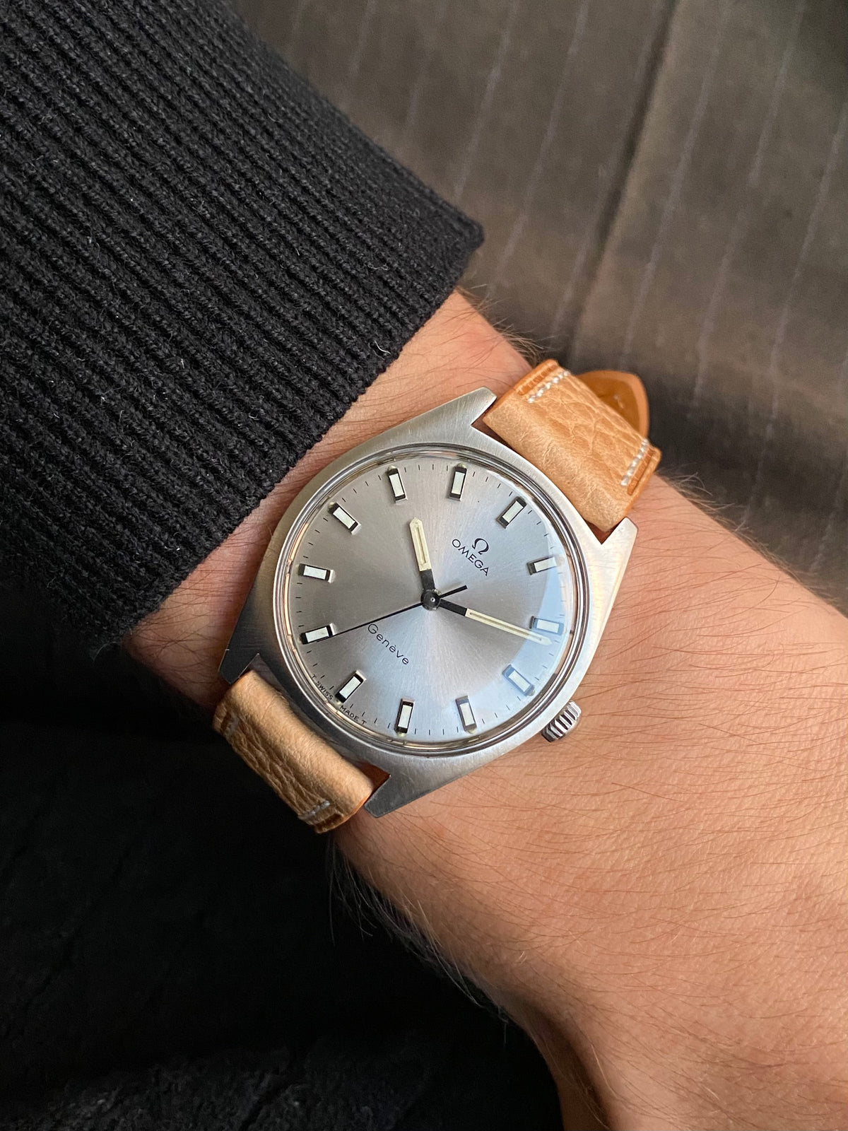 Omega Genève Racing Cal. 601 - Montre Vintage Mécanique Sport 135.041 - 1969
