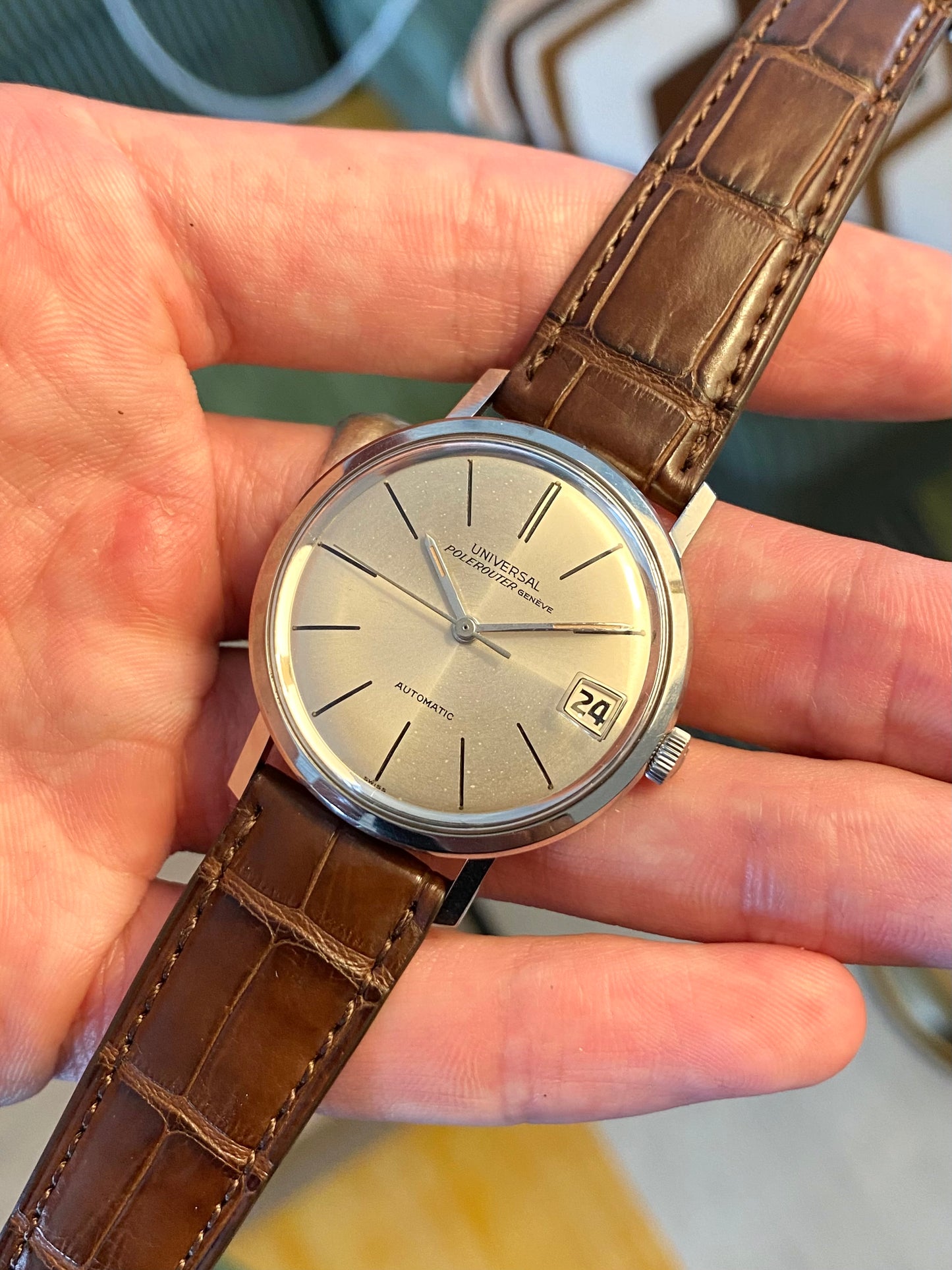 Universal Polerouter Genève Automatic Microtor - Ref.204604-4 - Cal. 218-2 - Montre Vintage Mécanique 1960
