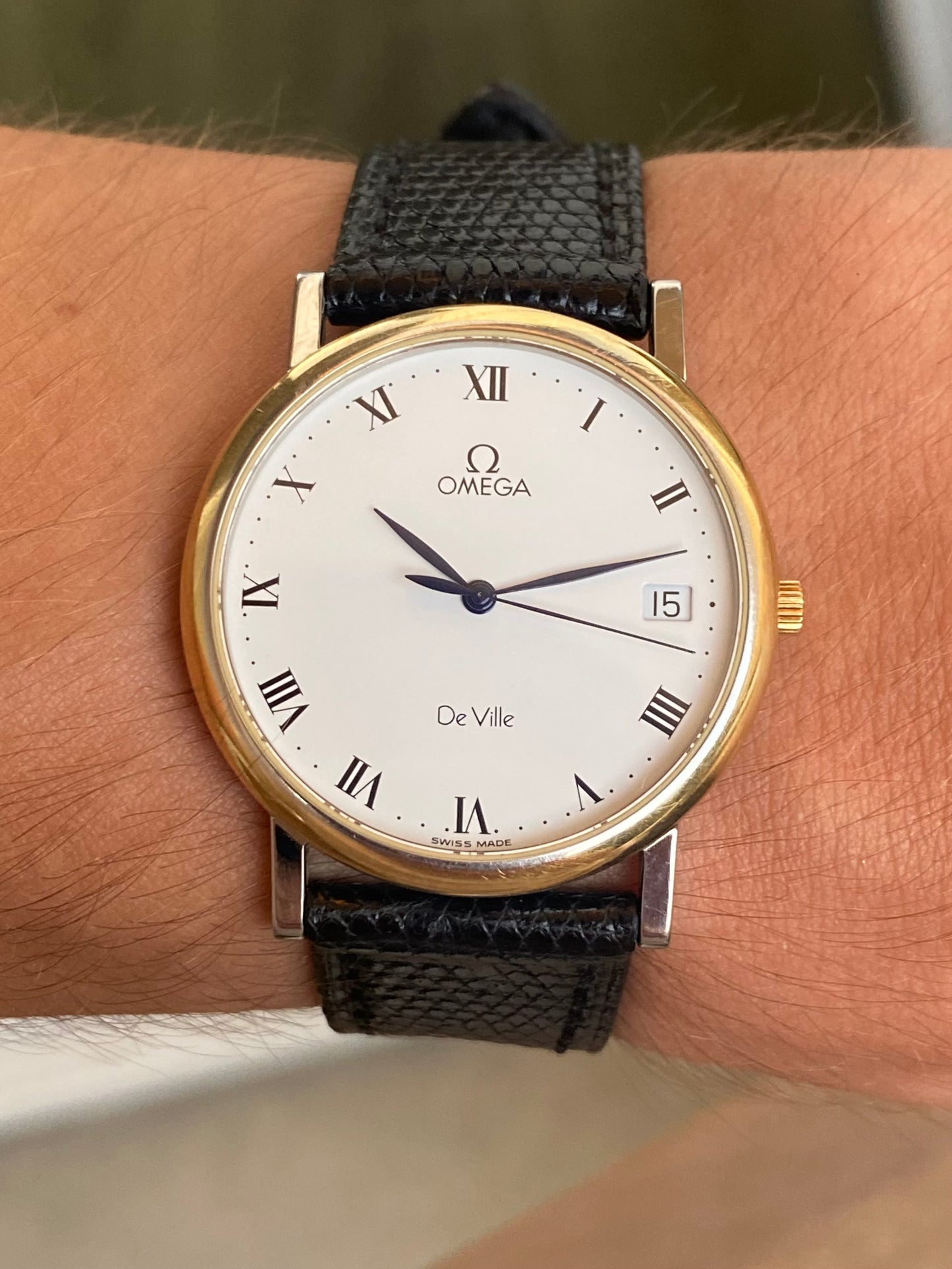 Omega De Ville Quartz 1532 Montre 196.2432 1990