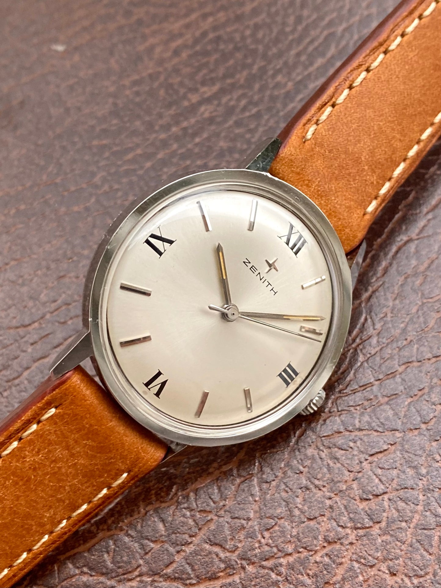 Zenith Montre Vintage Mécanique en Acier - Cal.2532 - 1960