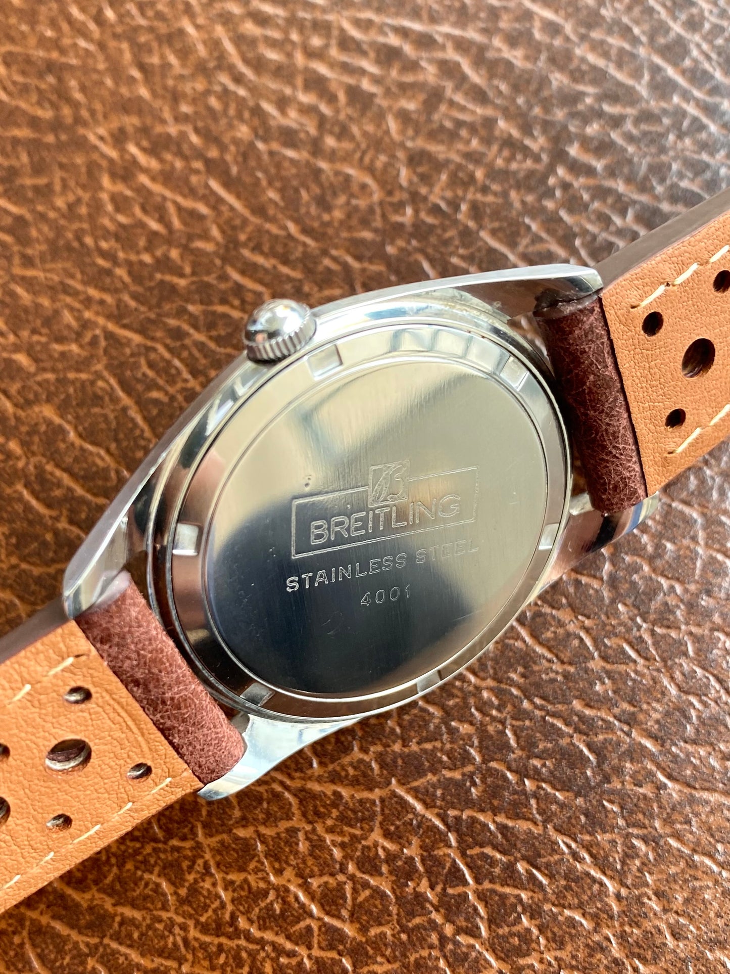 Breitling  Genève Ref.4001 - Montre Vintage Suisse Mécanique Venus 227 - 1960