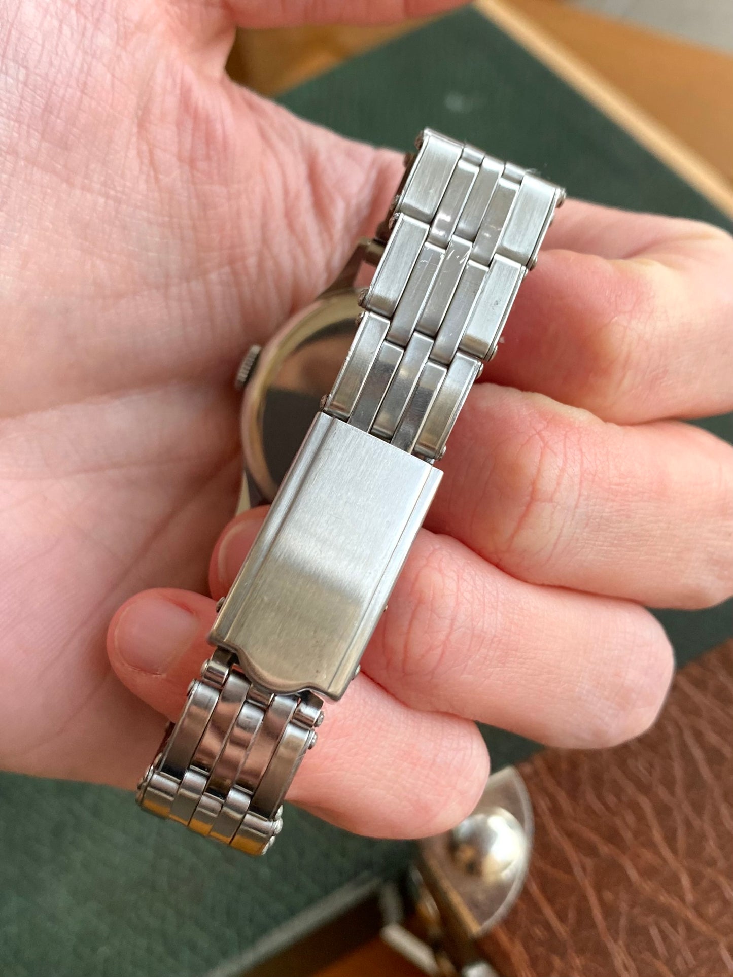 Omega Militaire WWII Cadran Noir Réf. 2190 Cal. 30t2 - Montre Vintage Mécanique 1945