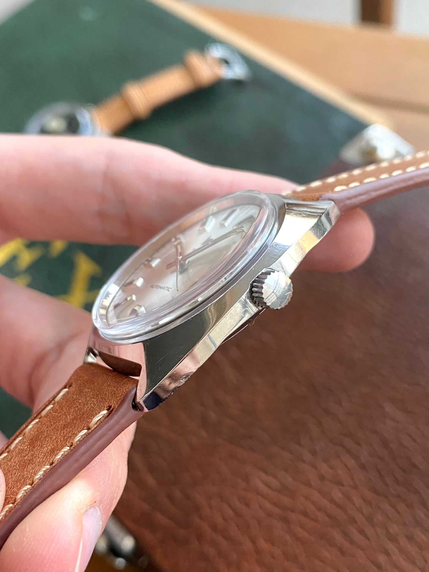 LIP Tempest Automatic Date - Duromat 7525/2 - Montre Vintage Mécanique Acier 1970