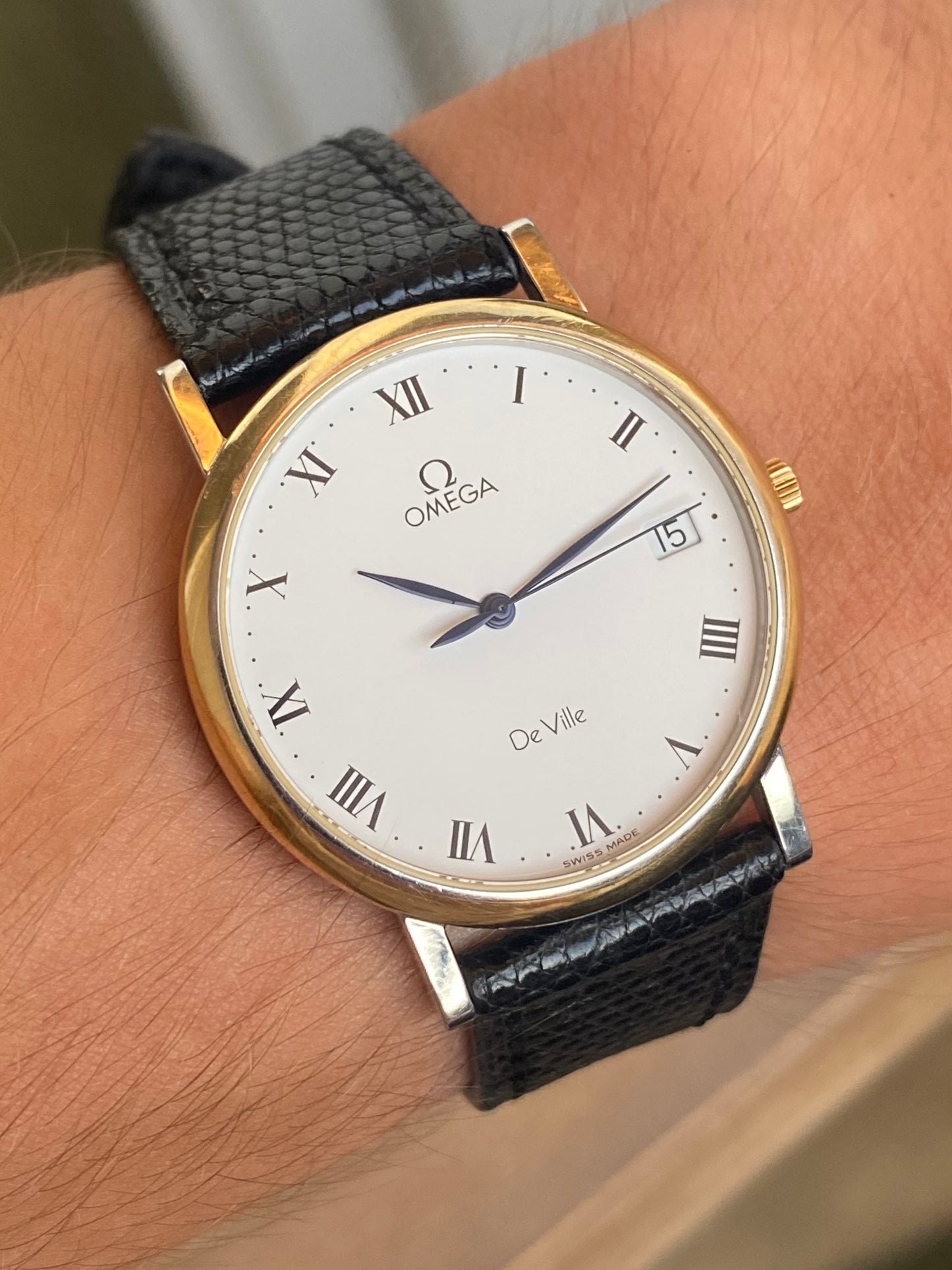 Omega De Ville Quartz 1532 Montre 196.2432 1990