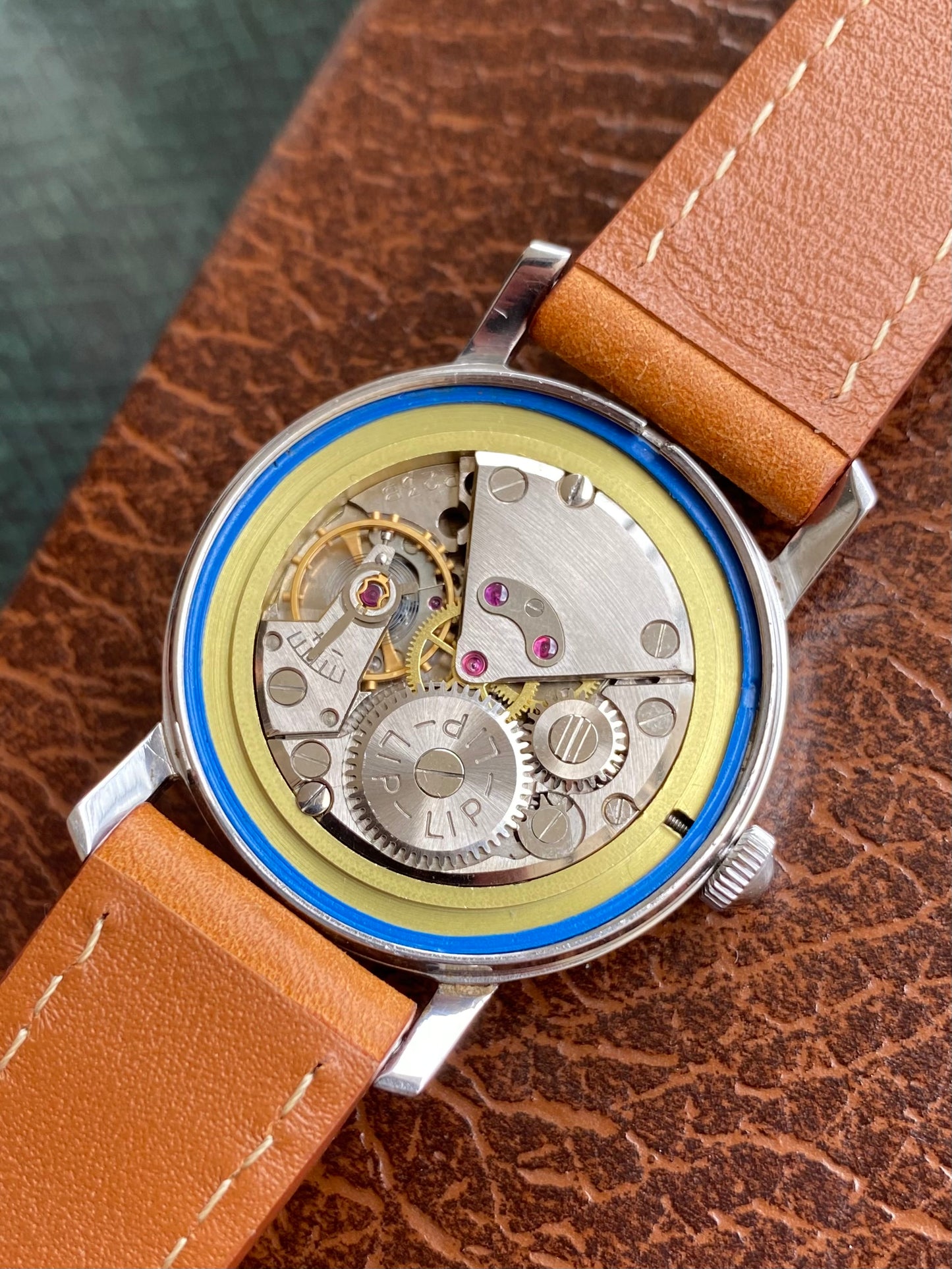 LIP Dato R23 - Montre Vintage France - Mécanique Acier Patinée 1960