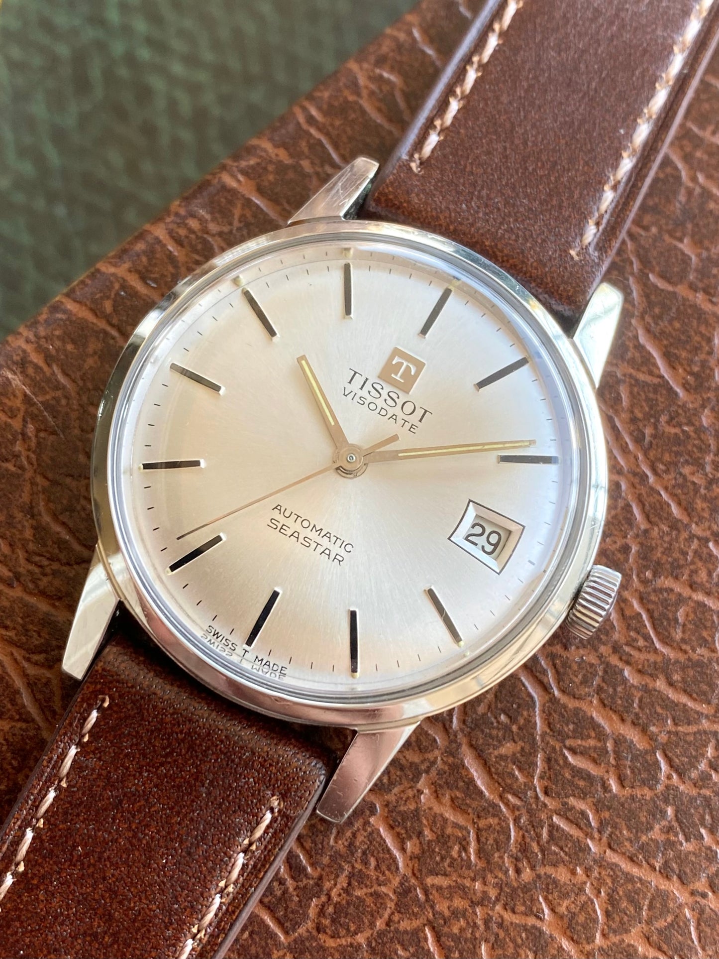 Tissot Visodate Seastar Automatic - Montre Vintage Mecanique Cal.784-2 1960