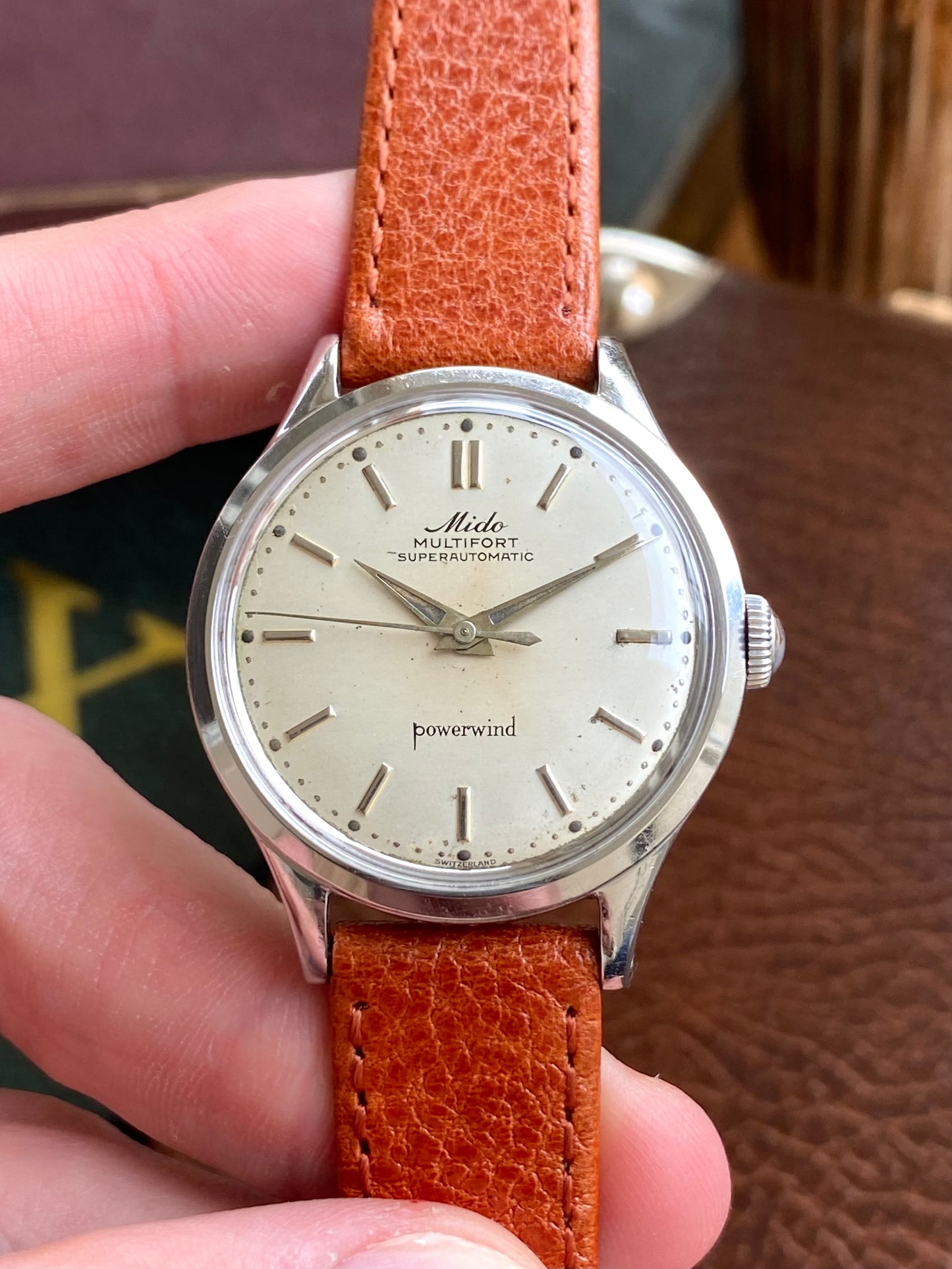 Mido Multifort Powerwind Cal. 917P Montre Vintage Mécanique Automatique 1950