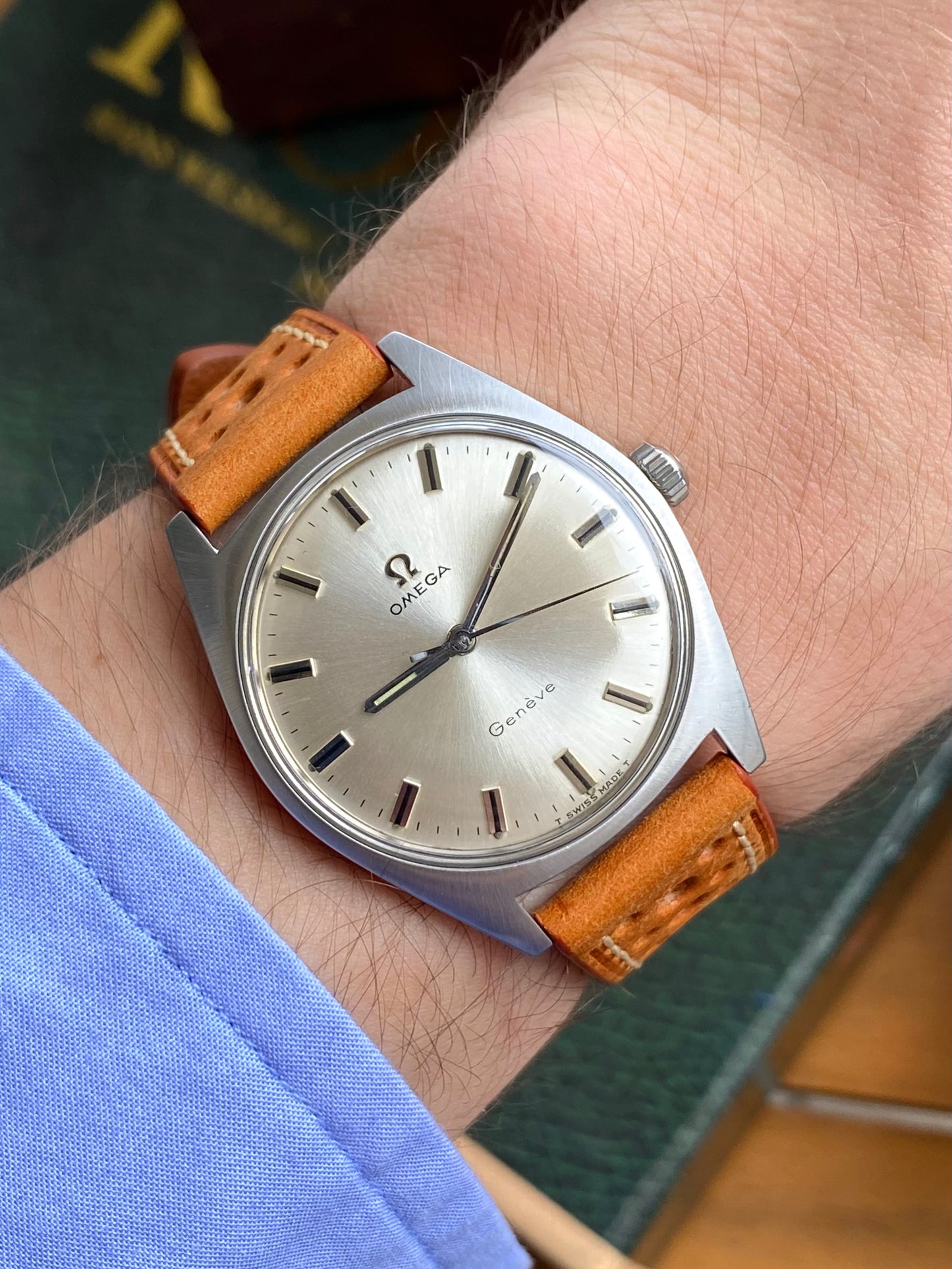 Omega Genève 135.041 - Montre Vintage Mécanique - Cal.601 Suisse 1969