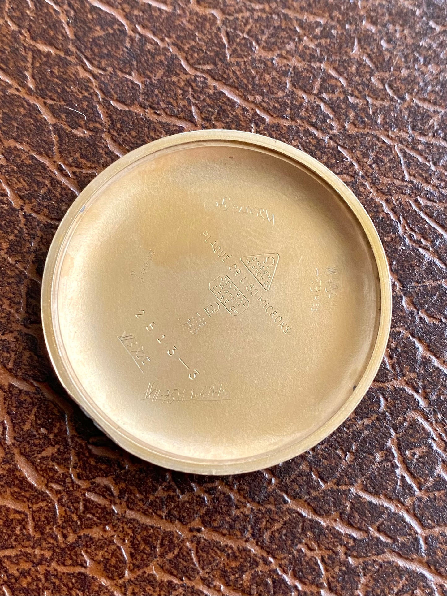 Omega Fab Suisse Plaqué Or 80 Microns - Montre Vintage Mécanique Cal.283 Ref.2513-3 - 1946