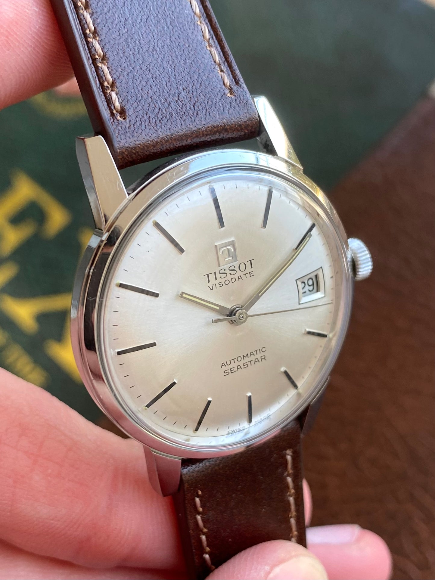 Tissot Visodate Seastar Automatic - Montre Vintage Mecanique Cal.784-2 1960