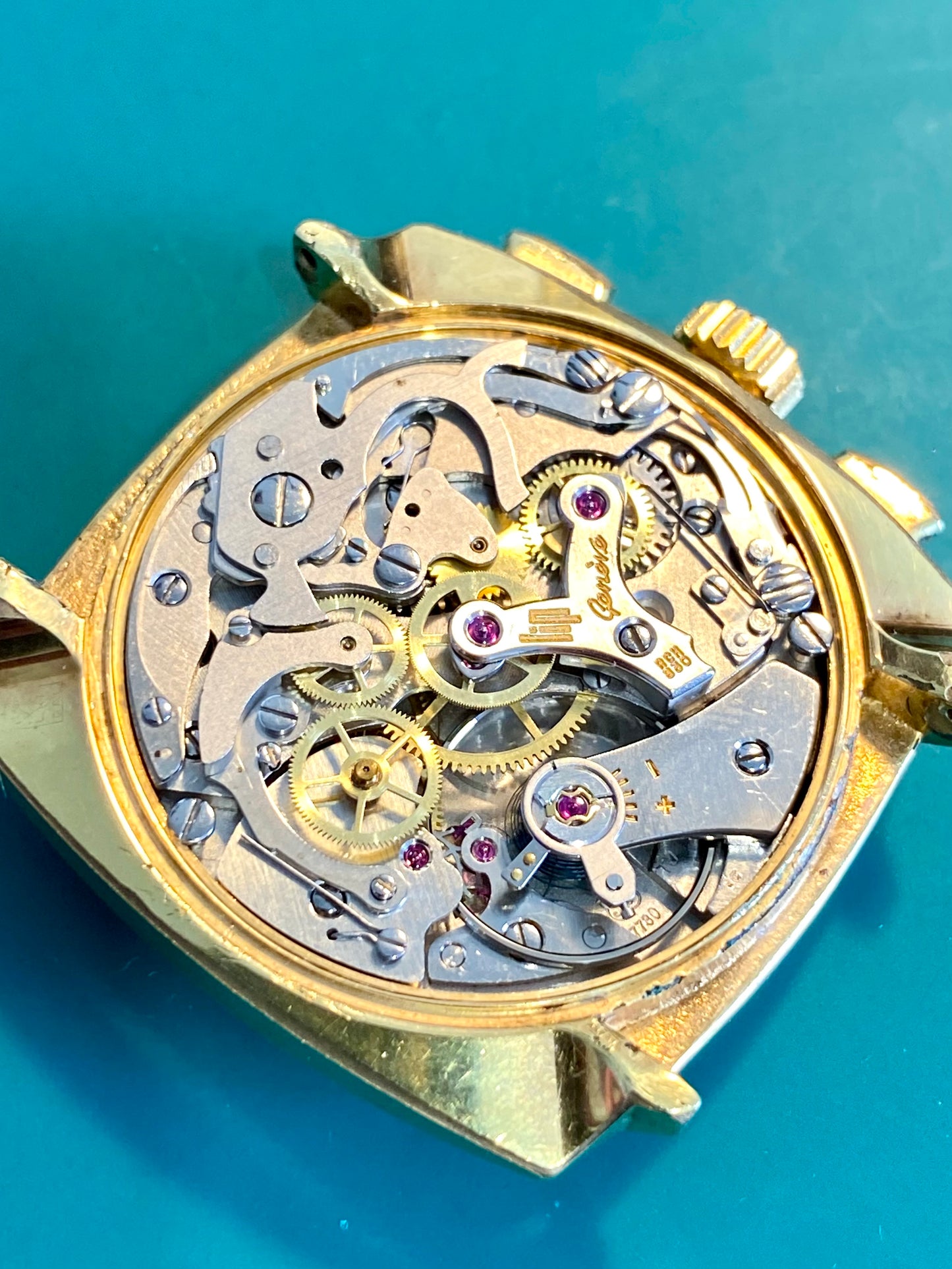 LIP Genève Chronograph RCH830 Montre Vintage Mécanique Swiss "Top Time" 1960